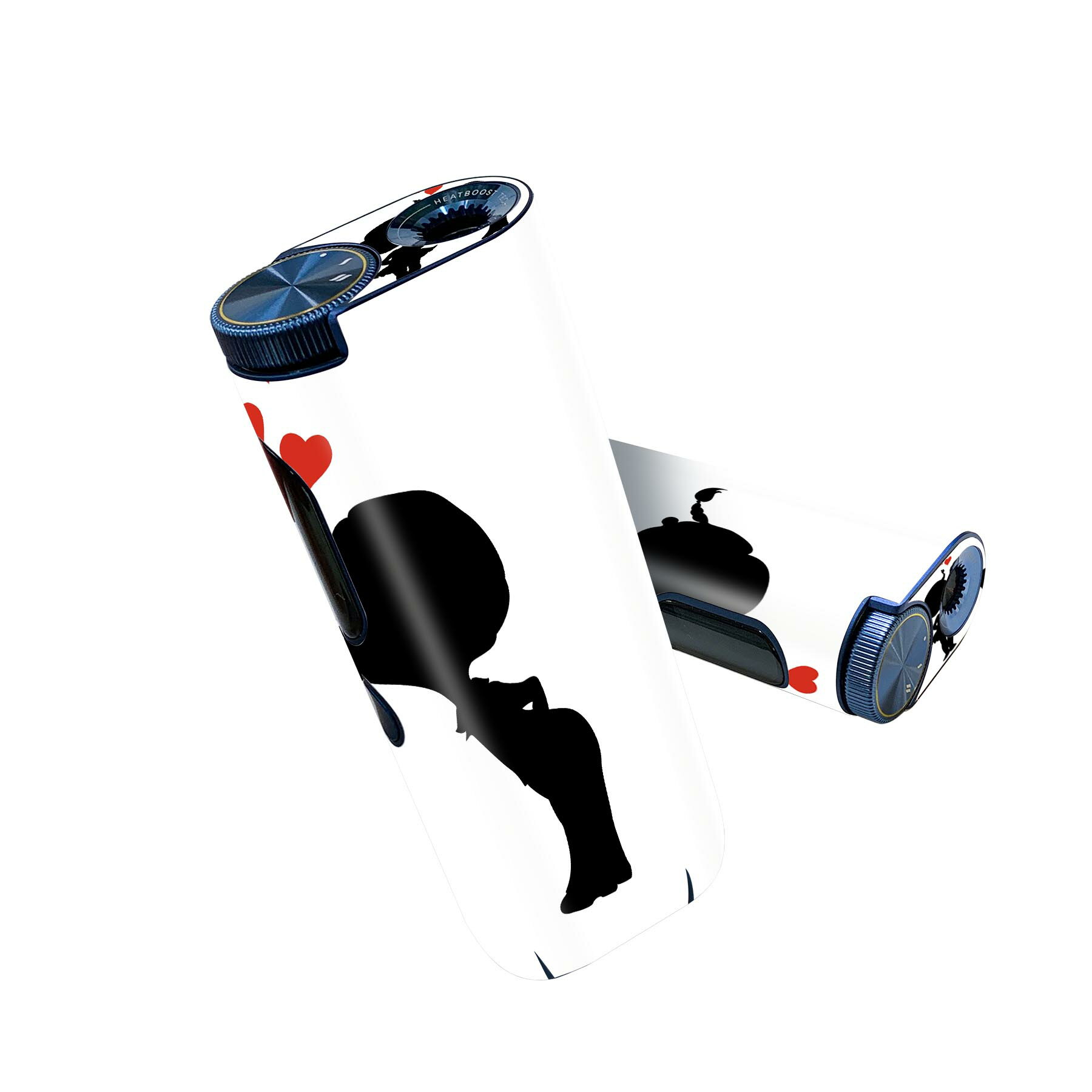 glo hyper pro 用 デザインスキンシール 側面2枚 天面3枚 セット 360°カバー ケース 保護 グロー ハイ..