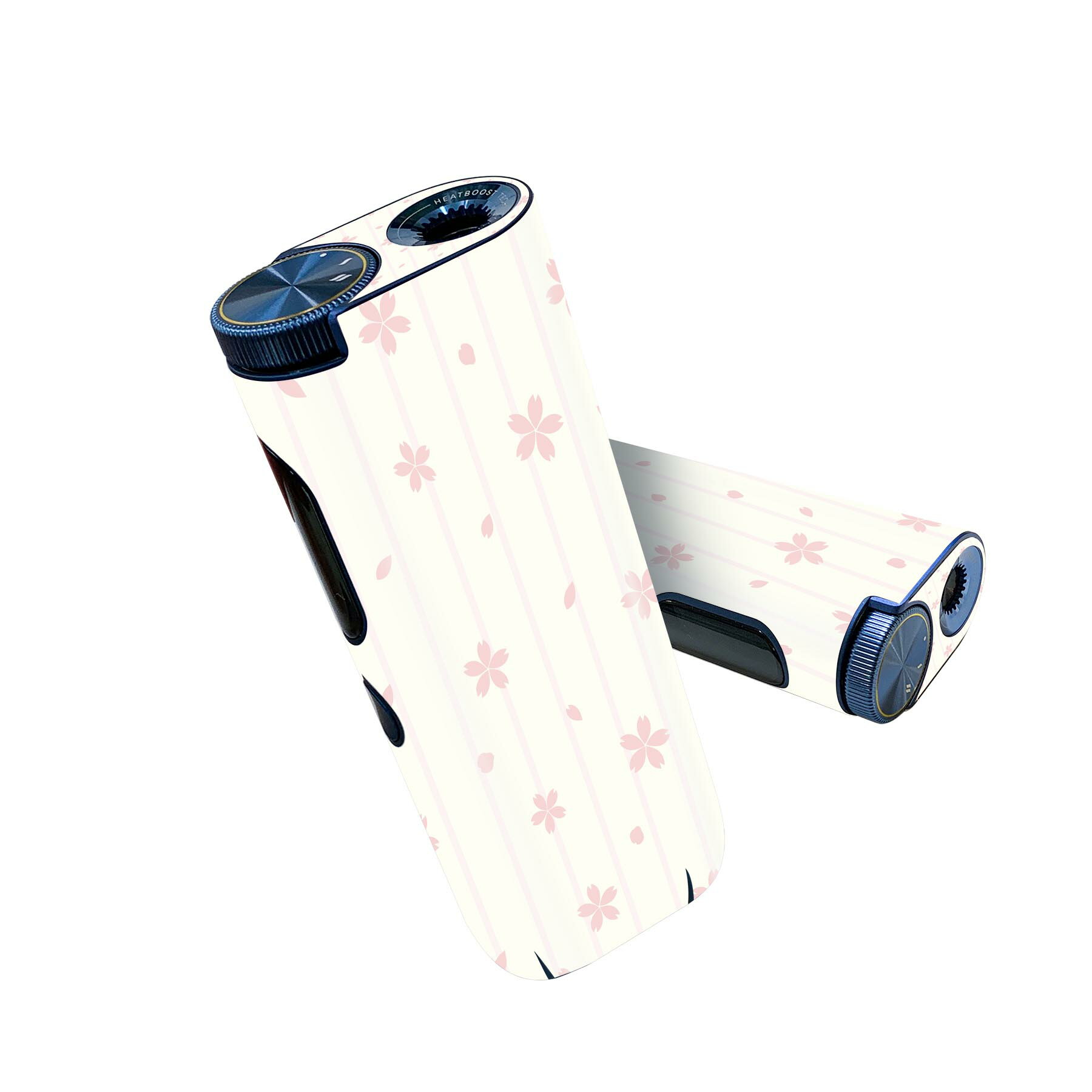 glo hyper pro 用 デザインスキンシール 側面2枚 天面3枚 セット 360°カバー ケース 保護 グロー ハイパー プロ グロウ ステッカー デコ アクセサリー 009462 桜 ピンク