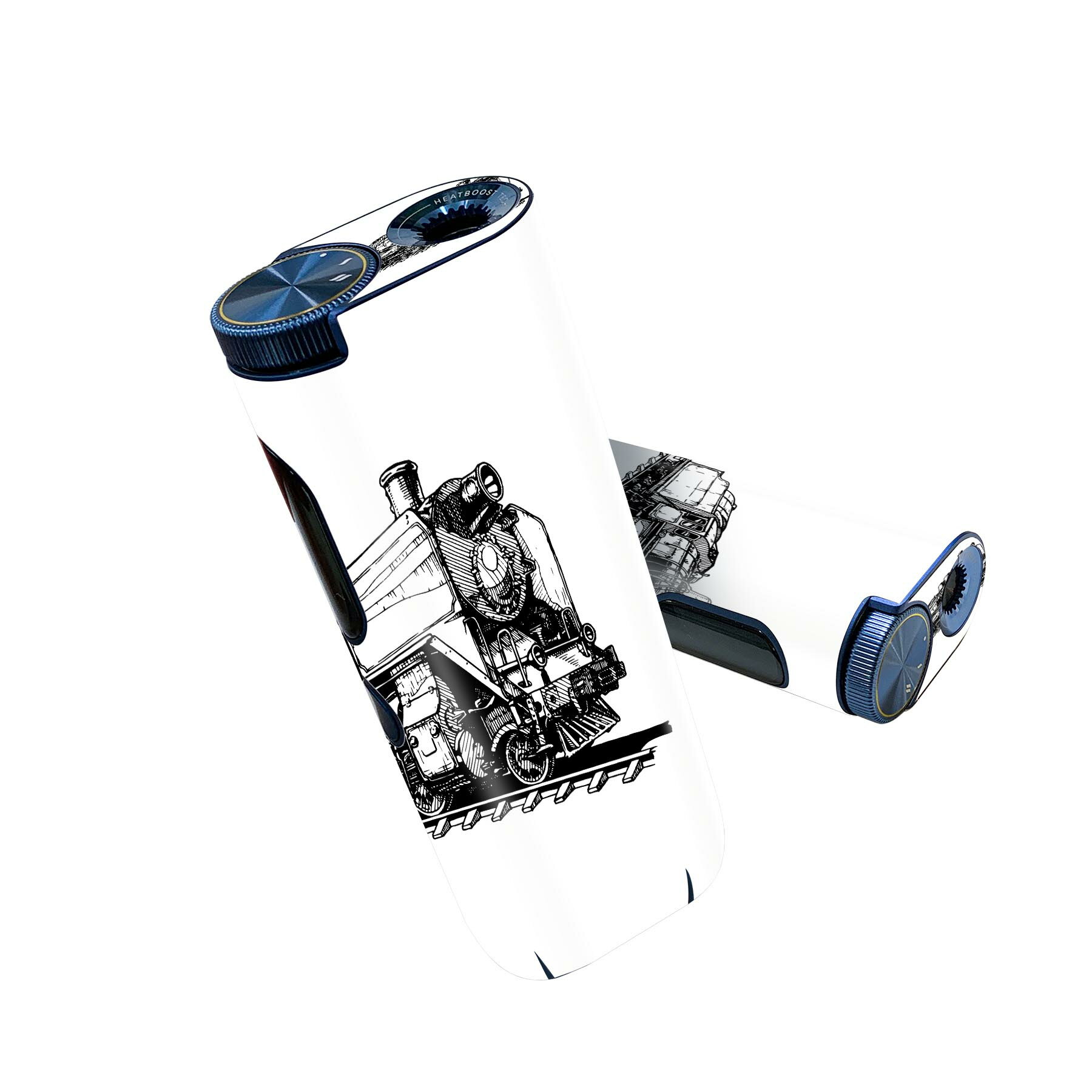 glo hyper pro 用 デザインスキンシール 側面2枚 天面3枚 セット 360°カバー ケース 保護 グロー ハイ..