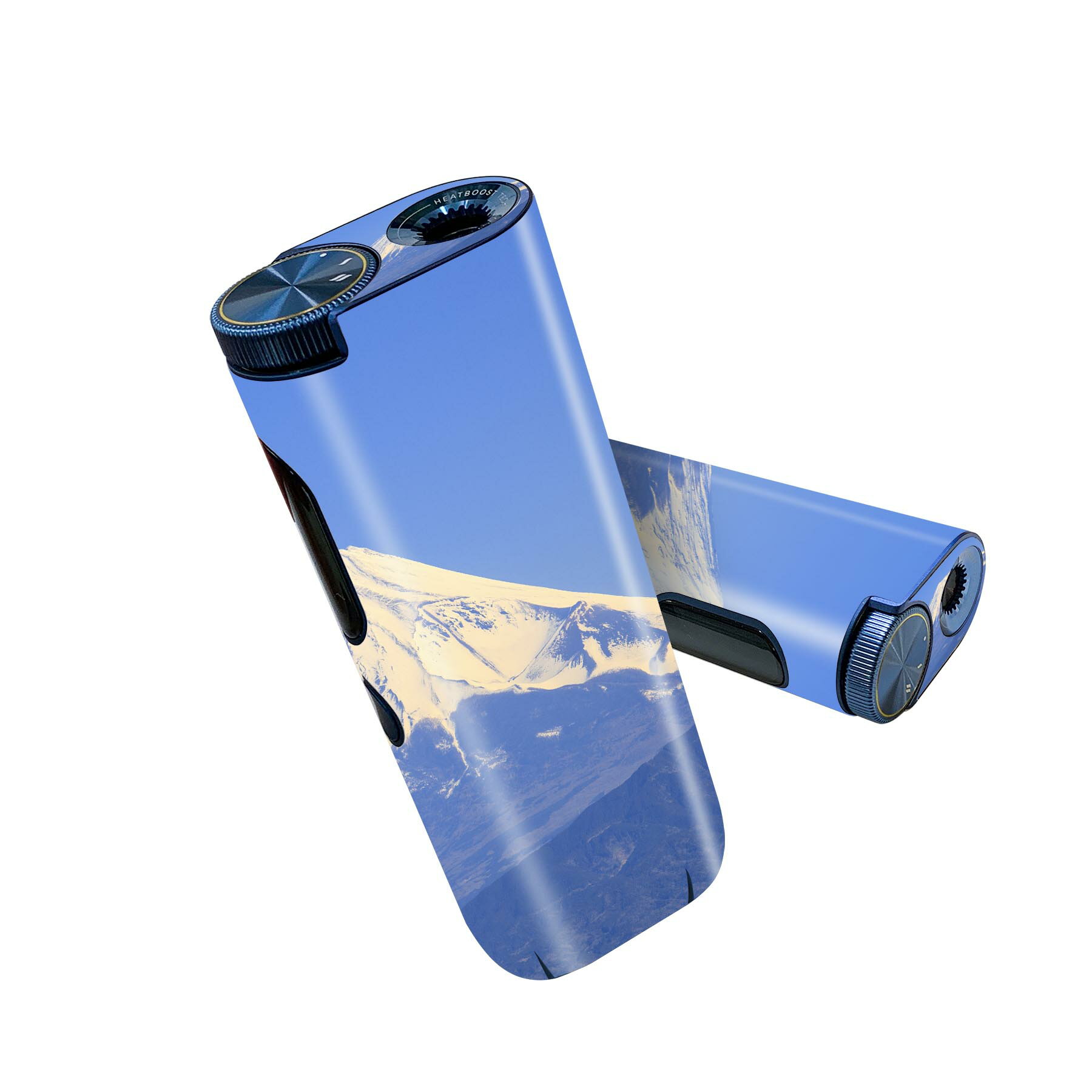 glo hyper pro 用 デザインスキンシール 側面2枚 天面3枚 セット 360°カバー ケース 保護 グロー ハイパー プロ グロウ ステッカー デコ アクセサリー 009599 富士山　風景　景色　写真