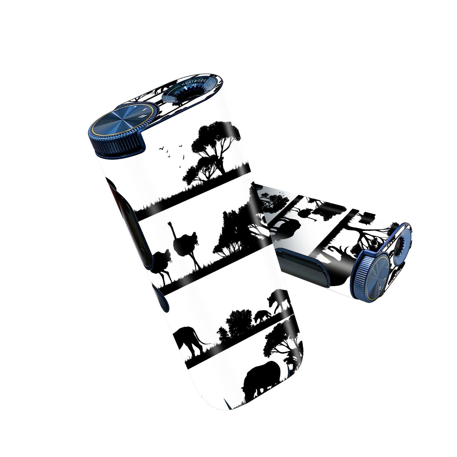 glo hyper pro 用 デザインスキンシール 側面2枚 天面3枚 セット 360°カバー ケース 保護 グロー ハイ..