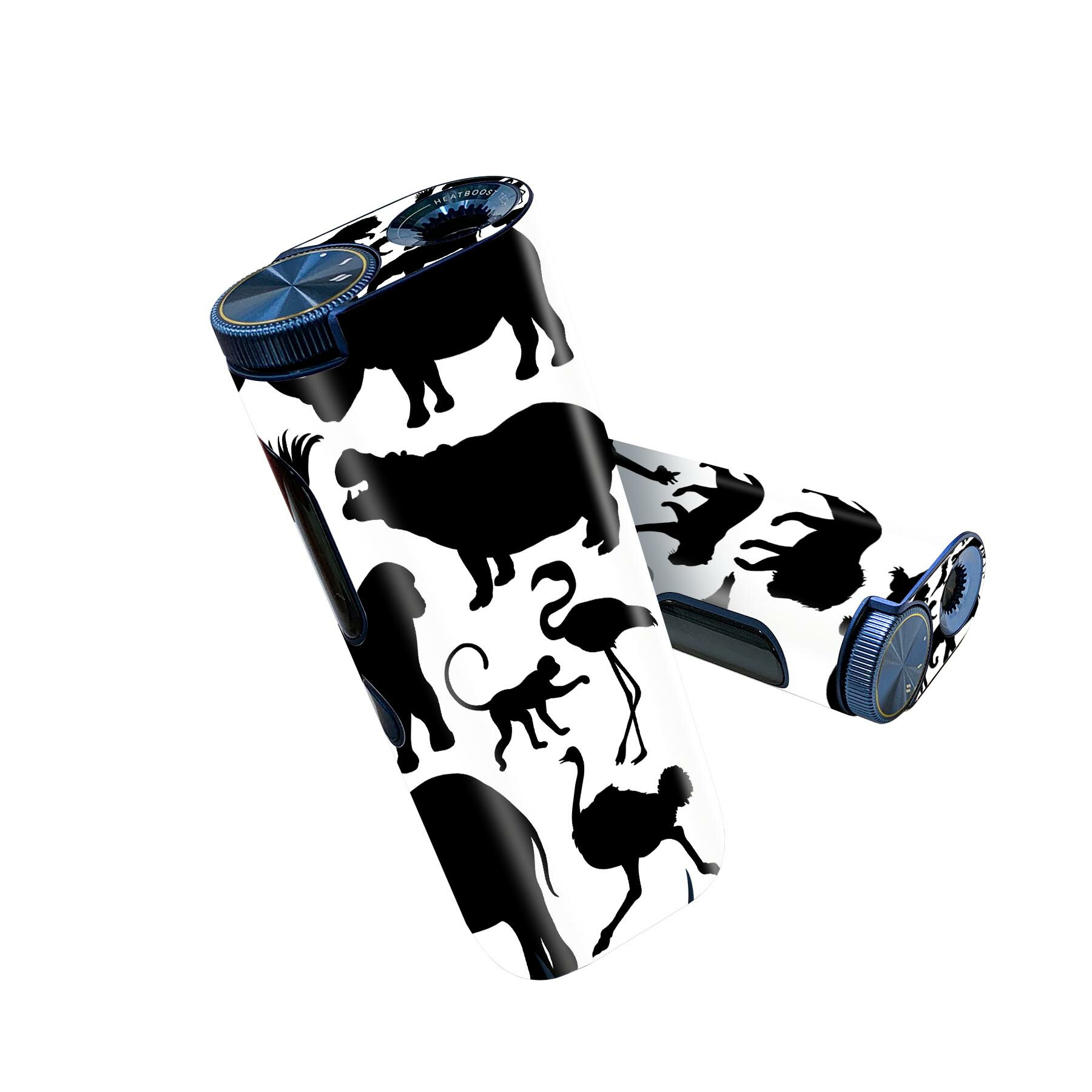 glo hyper pro 用 デザインスキンシール 側面2枚 天面3枚 セット 360°カバー ケース 保護 グロー ハイ..