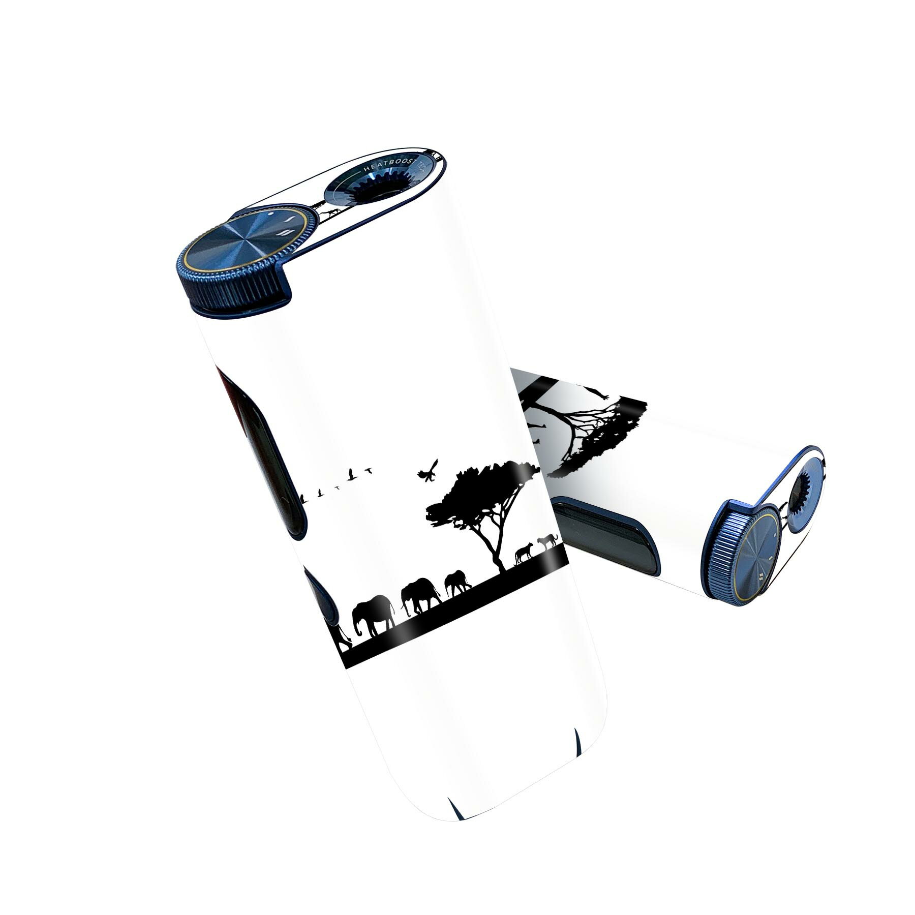 glo hyper pro 用 デザインスキンシール 側面2枚 天面3枚 セット 360°カバー ケース 保護 グロー ハイ..