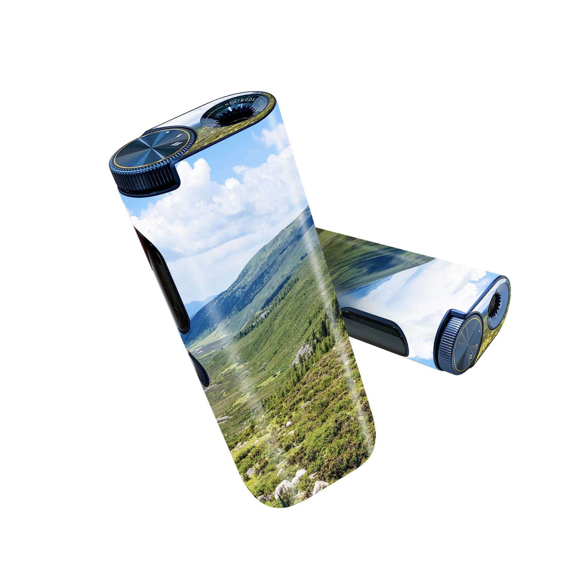 glo hyper pro 用 デザインスキンシール 側面2枚 天面3枚 セット 360°カバー ケース 保護 グロー ハイパー プロ グロウ ステッカー デコ アクセサリー 009763 風景　景色　写真