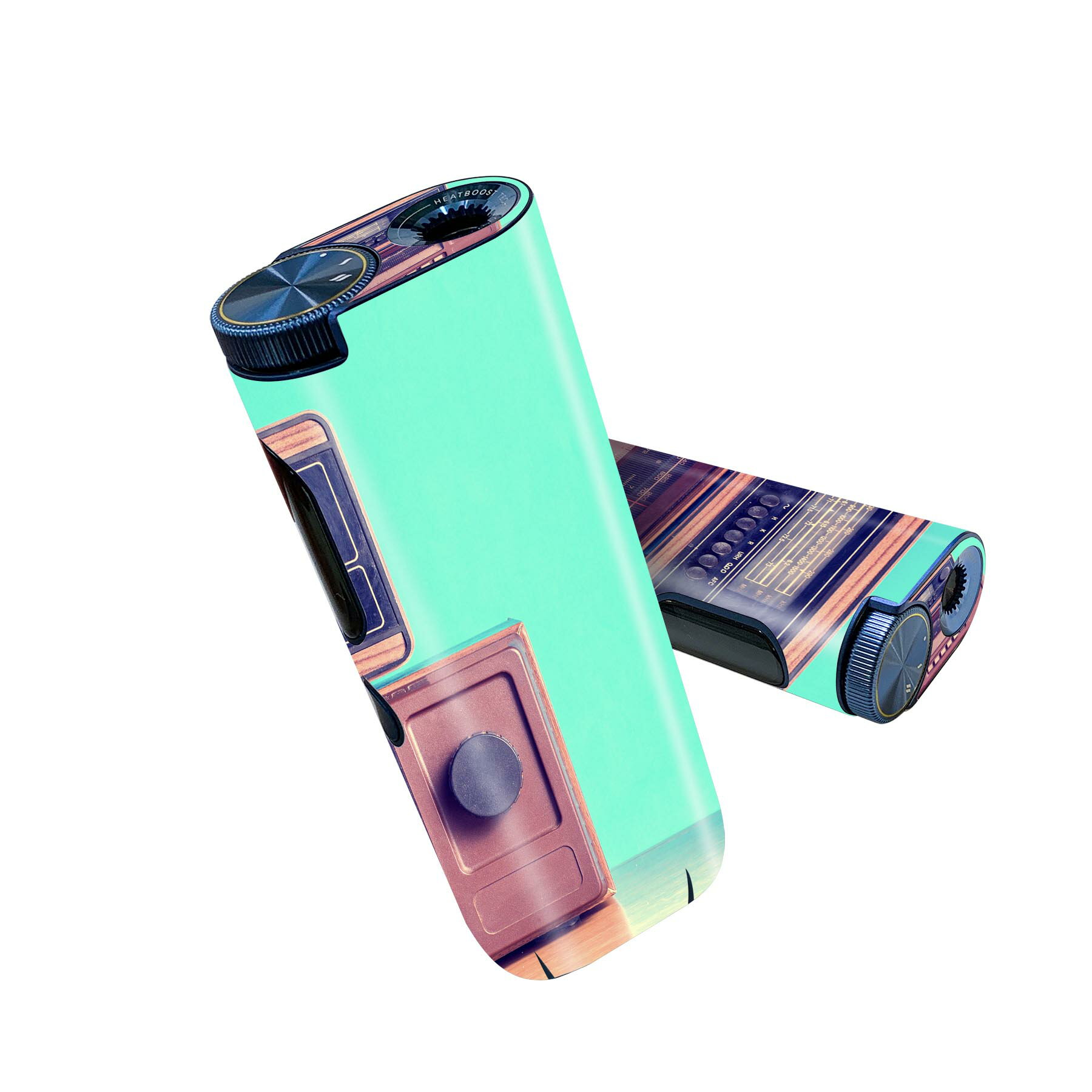 glo hyper pro 用 デザインスキンシール 側面2枚 天面3枚 セット 360°カバー ケース 保護 グロー ハイ..