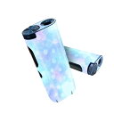 glo hyper pro 用 デザインスキンシール 側面2枚 天面3枚 セット 360°カバー ケース 保護 グロー ハイパー プロ グロウ ステッカー デコ アクセサリー 010239 キラキラ 青 しゃぼん玉