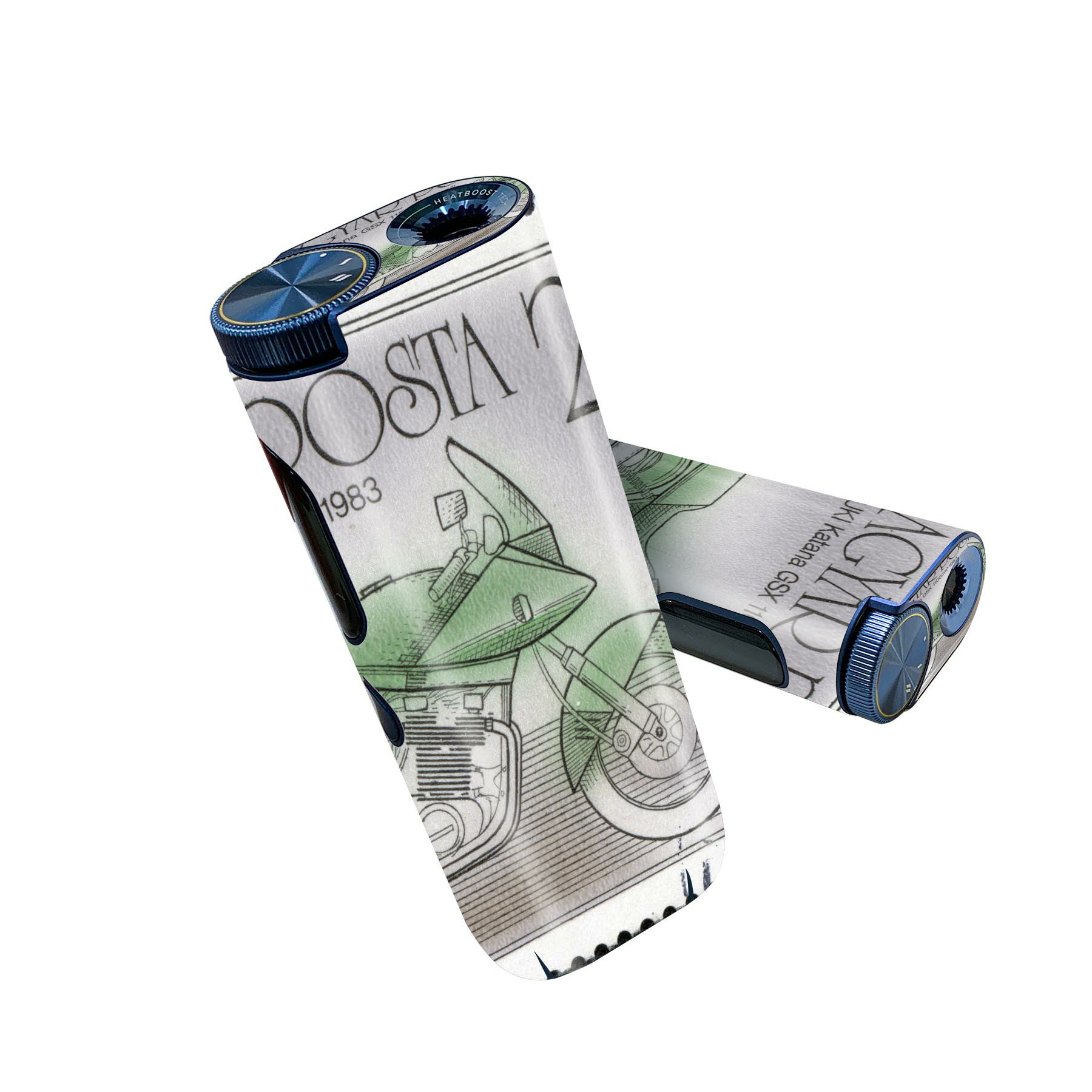 glo hyper pro 用 デザインスキンシール 側面2枚 天面3枚 セット 360°カバー ケース 保護 グロー ハイ..