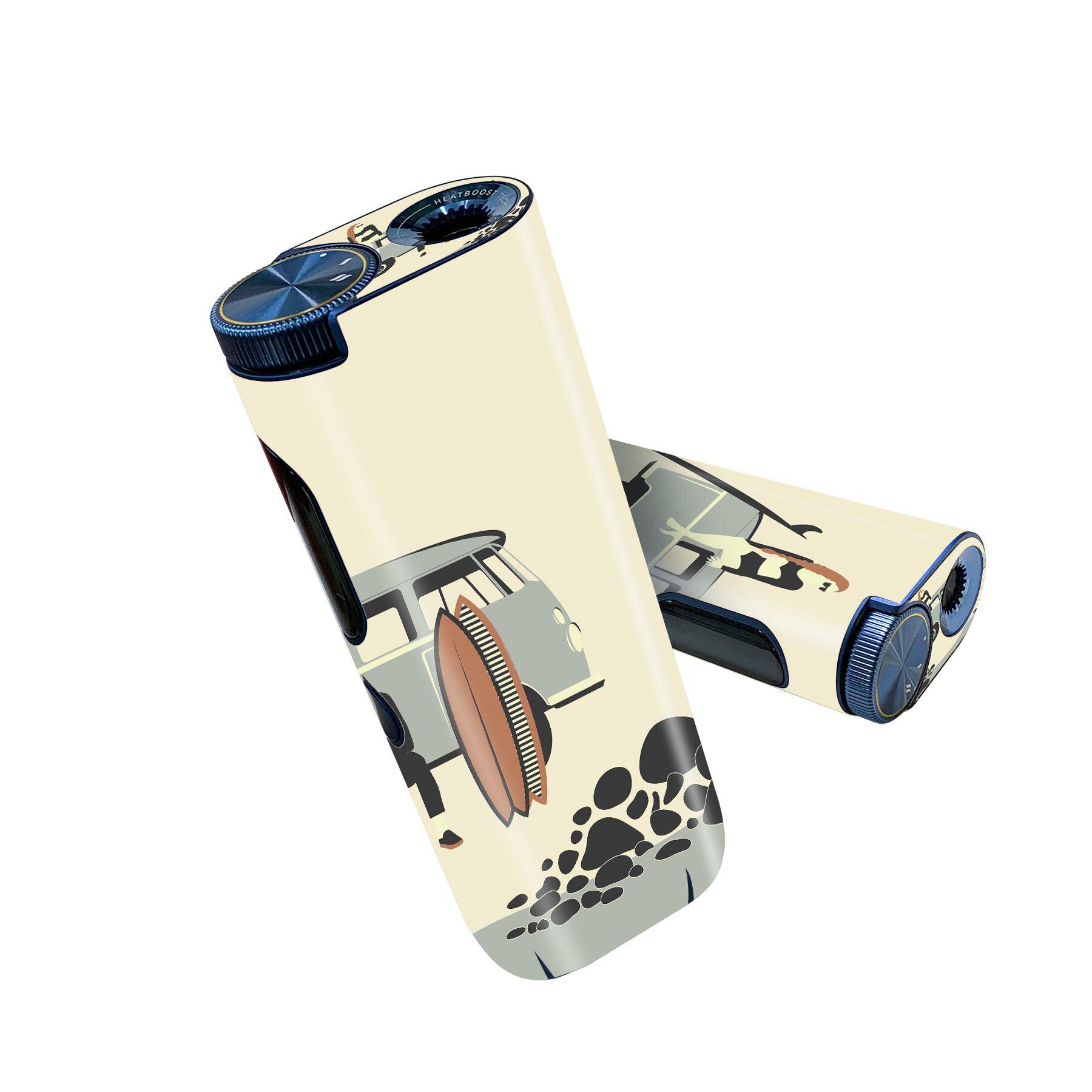 glo hyper pro 用 デザインスキンシール 側面2枚 天面3枚 セット 360°カバー ケース 保護 グロー ハイ..