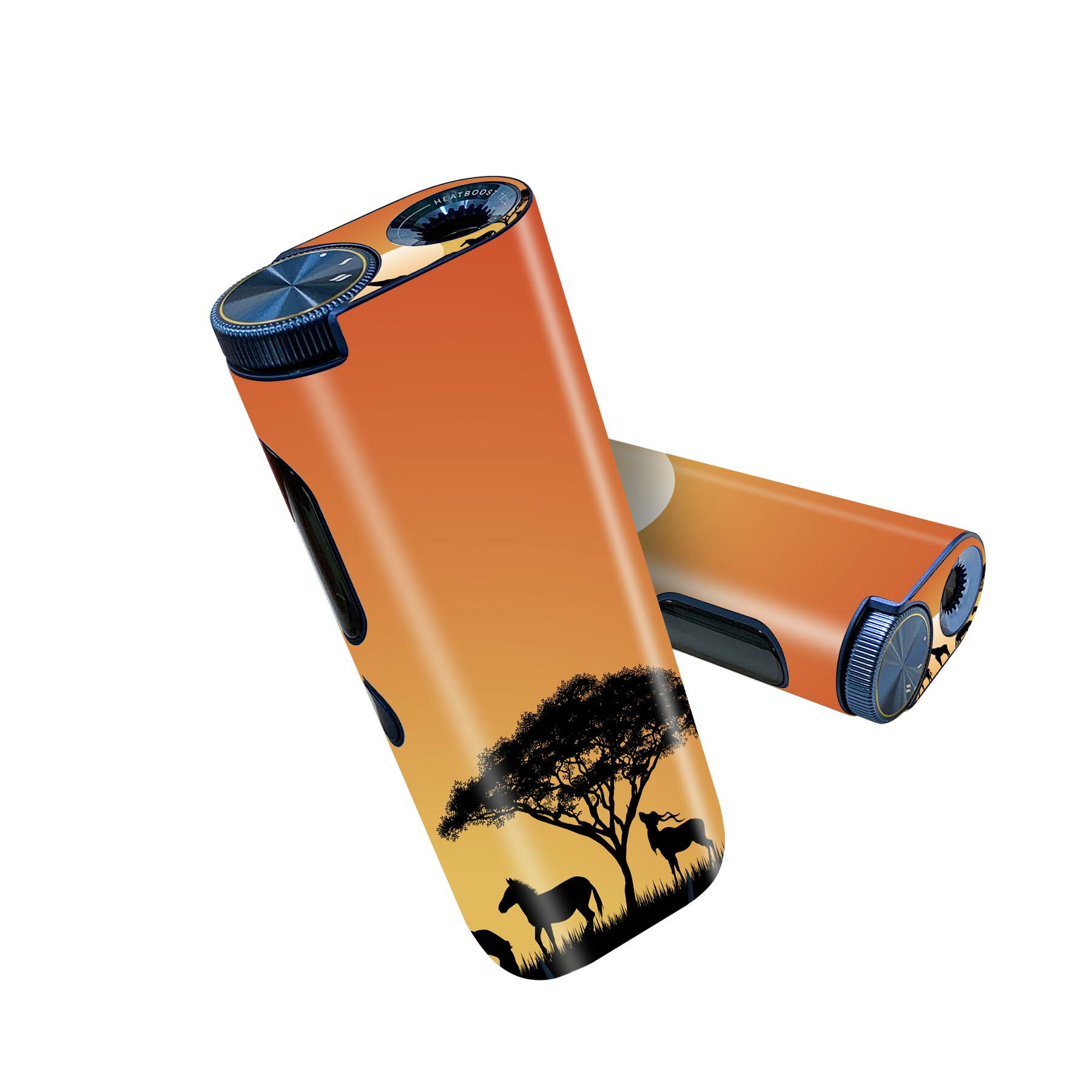 glo hyper pro 用 デザインスキンシール 側面2枚 天面3枚 セット 360°カバー ケース 保護 グロー ハイ..