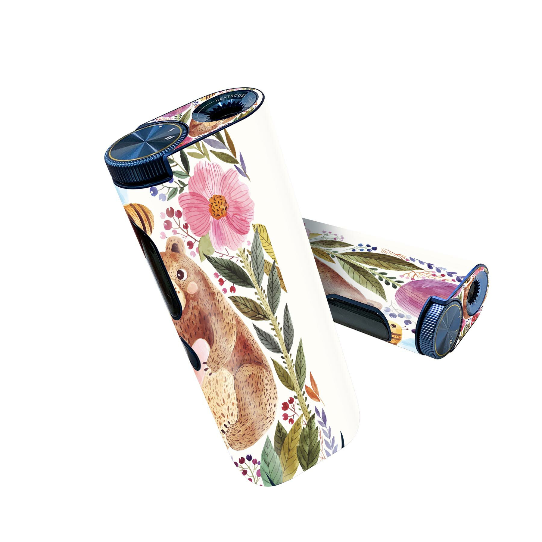 商品特徴・貼るだけでかんたん着せ替え、glo hyper pro 専用デザインスキンシール・高精細プリントで写真と遜色のない仕上がり！半光沢シートでしっとりツヤのある表現力・側面2枚に加え、天面3枚がセットで失敗しても安心！・ちょっとしたす...