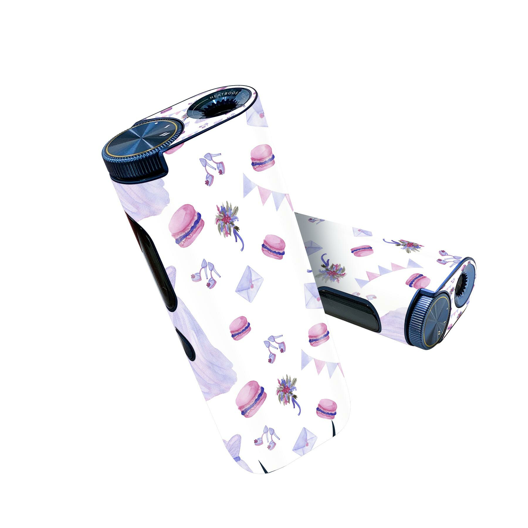 glo hyper pro 用 デザインスキンシール 側面2枚 天面3枚 セット 360°カバー ケース 保護 グロー ハイパー プロ グロウ ステッカー デコ アクセサリー 011413 おしゃれ ファッション マカロン