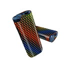 glo hyper pro 用 デザインスキンシール 側面2枚 天面3枚 セット 360°カバー ケース 保護 グロー ハイパー プロ グロウ ステッカー デコ アクセサリー 011753 レインボー カラフル 模様