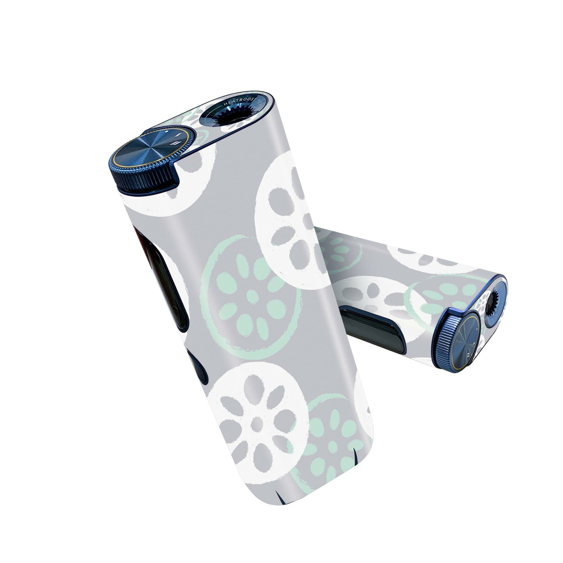 glo hyper pro 用 デザインスキンシール 側面2枚 天面3枚 セット 360°カバー ケース 保護 グロー ハイパー プロ グロウ ステッカー デコ アクセサリー 011832 模様　パステル　和柄