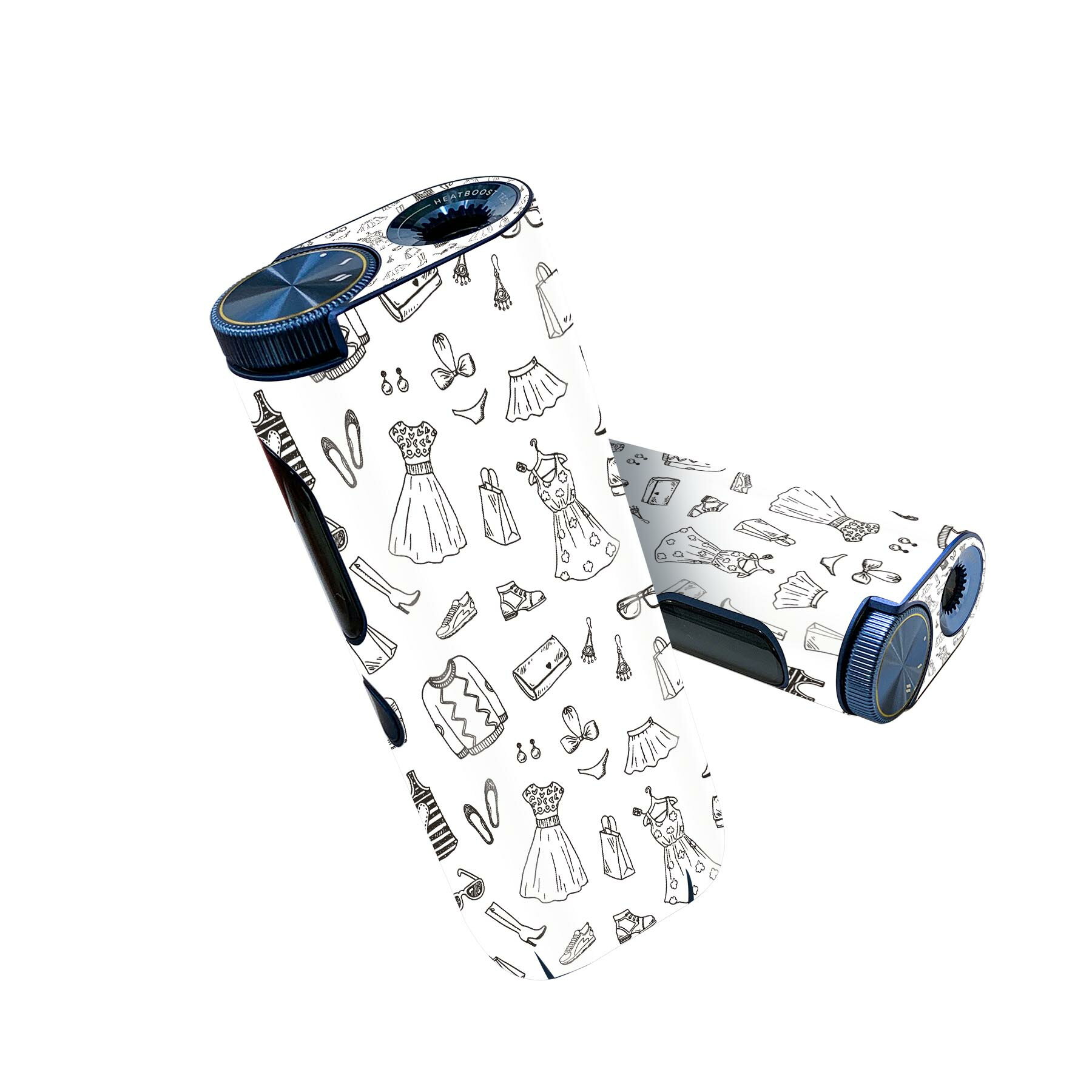 glo hyper pro 用 デザインスキンシール 側面2枚 天面3枚 セット 360°カバー ケース 保護 グロー ハイパー プロ グロウ ステッカー デコ アクセサリー 012033 服 靴 サングラス