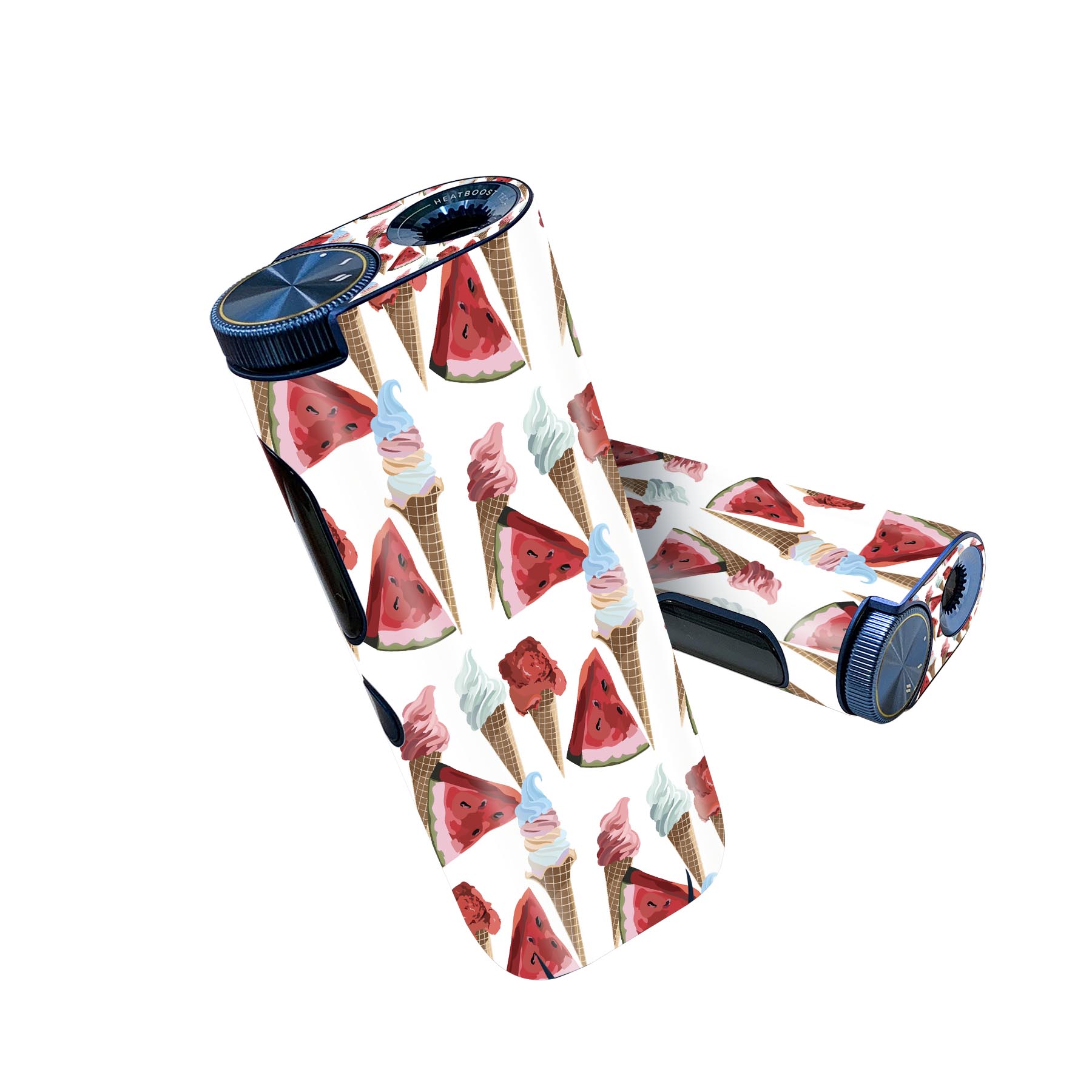 glo hyper pro 用 デザインスキンシール 側面2枚 天面3枚 セット 360°カバー ケース 保護 グロー ハイ..