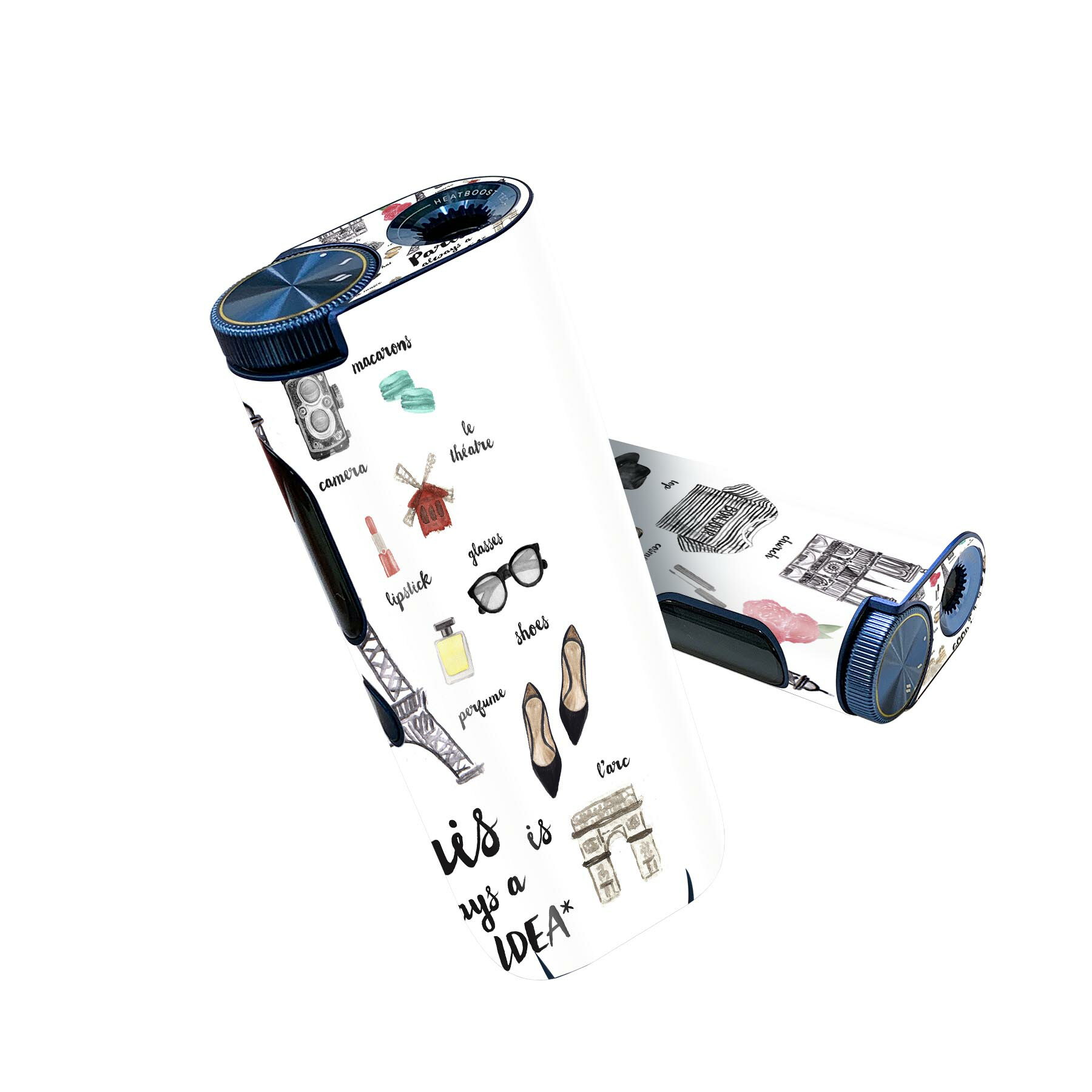 商品特徴・貼るだけでかんたん着せ替え、glo hyper pro 専用デザインスキンシール・高精細プリントで写真と遜色のない仕上がり！半光沢シートでしっとりツヤのある表現力・側面2枚に加え、天面3枚がセットで失敗しても安心！・ちょっとしたすり傷からglo hyper pro 本体を保護・接着部はエアフリー素材で気泡の心配も軽減・再剥離素材なので貼り付け時の調整も安心注意事項画像はサンプルですので、ご覧の環境によっては多少色味に違いを感じる場合がございます。 イメージと違った、モニターと色味が異なるという理由での交換や返金はご対応出来かねます。スキンシールのみの販売で、glo hyper pro 本体は付属しません。初回貼付時の位置調整や貼り直しは可能ですが、しっかりと押し付けて接着させた後の再剥離、再利用は保証しておりません。また接着部に油分や汚れが付着しますと角の部分は剥がれやすくなりますので、貼付時はあまり触れないようにご注意ください。無地のセミグロスシートにデザインをプリントした商品で、デコなどの加工はございません。 凹凸や光沢があるように見えたり布地や金属を素材にしたように見える商品もありますが、デザインの図版によるものです。印刷時に微妙な画像のズレが生じる場合がございます。ご注文後に1点1点制作する受注生産品の為、不良品以外のご返品や交換は固くお断りします。 発送について完全受注生産のハンドメイド商品となりますので、既製品と比べて発送までお時間を頂いています。 基本的に決済確認後、最大で5営業日での発送となります。繁忙期や休業日明けの場合はさらに時間がかかる場合があります。 その際には別途メールにてご連絡致します。メール便の場合、発送日から到着までに2?4日ほどかかる場合が多く、紛失などの保障もご対応できかねます。あらかじめご了承下さい。