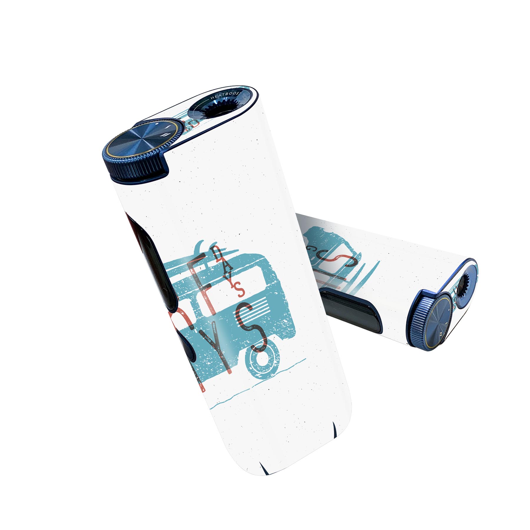 glo hyper pro 用 デザインスキンシール 側面2枚 天面3枚 セット 360°カバー ケース 保護 グロー ハイパー プロ グロウ ステッカー デコ アクセサリー 012461 サーフ　車　英語