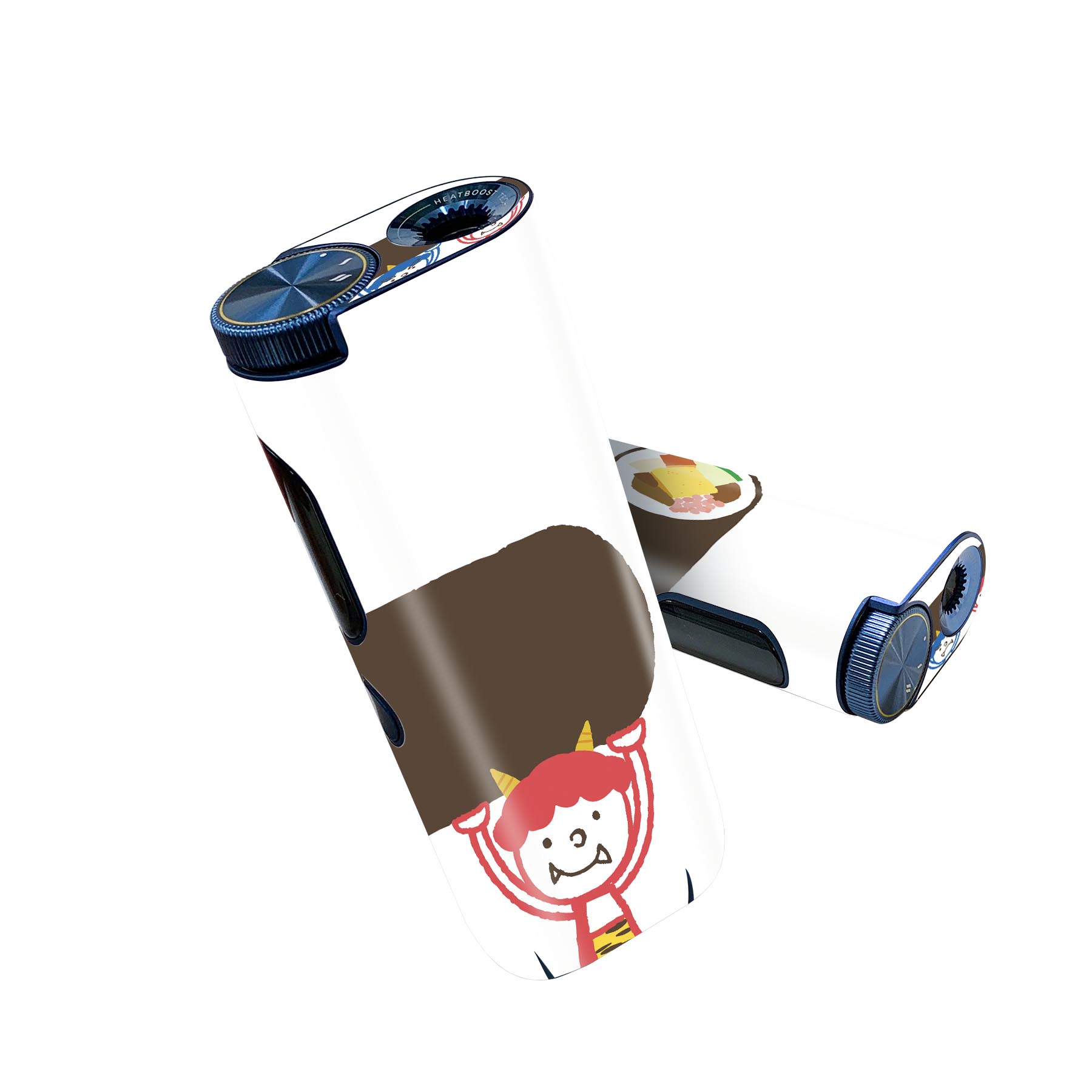 glo hyper pro 用 デザインスキンシール 側面2枚 天面3枚 セット 360°カバー ケース 保護 グロー ハイ..