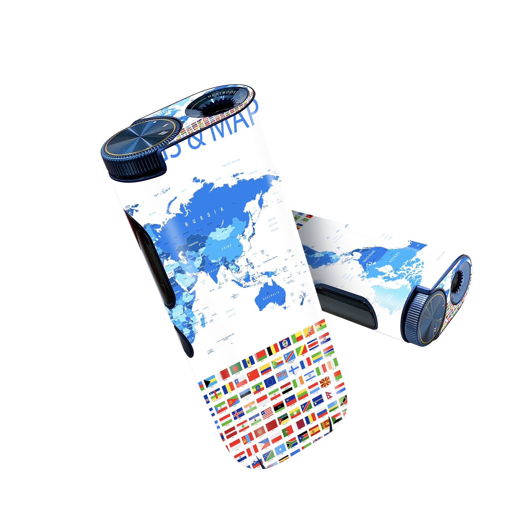 glo hyper pro 用 デザインスキンシール 側面2枚 天面3枚 セット 360°カバー ケース 保護 グロー ハイ..