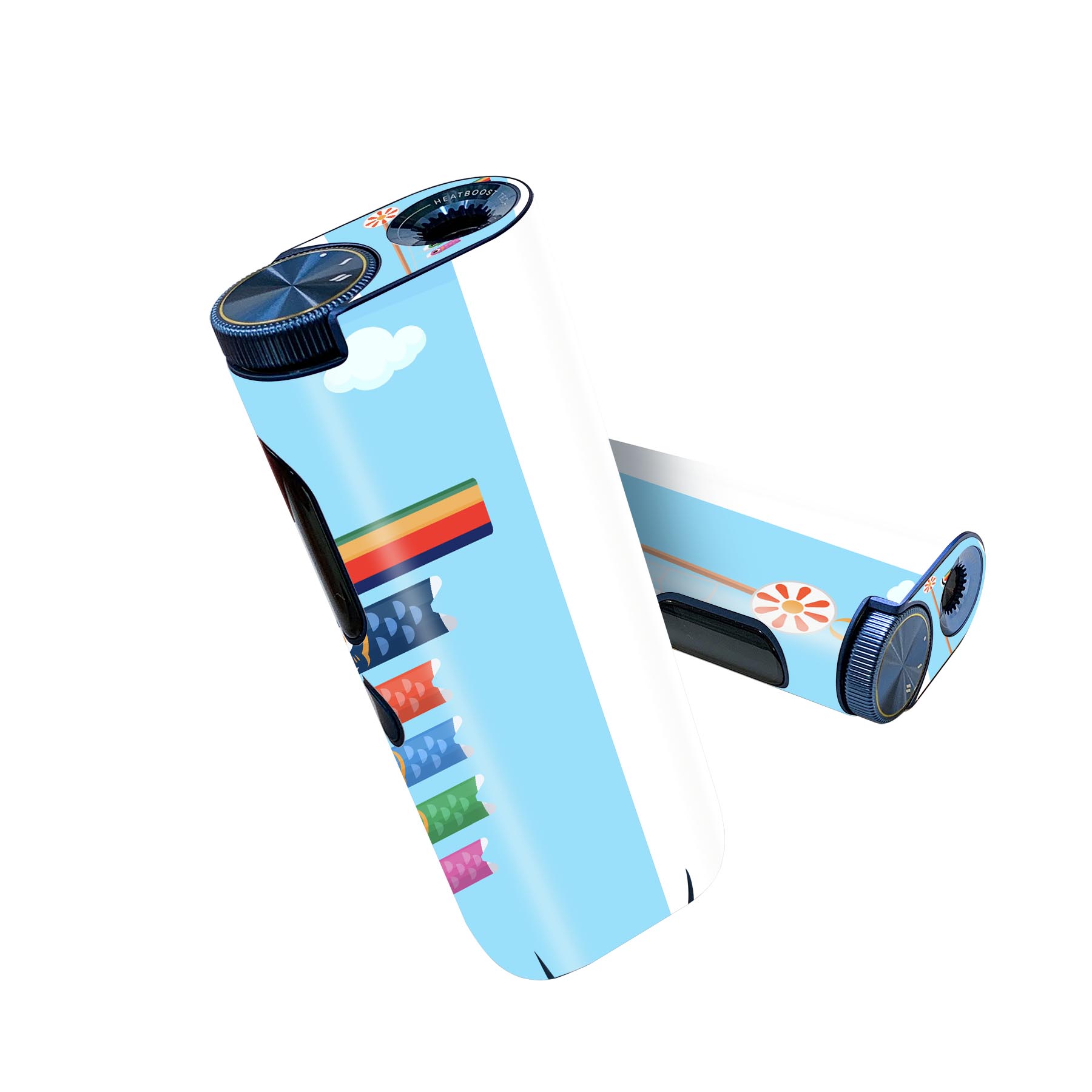 glo hyper pro 用 デザインスキンシール 側面2枚 天面3枚 セット 360°カバー ケース 保護 グロー ハイ..