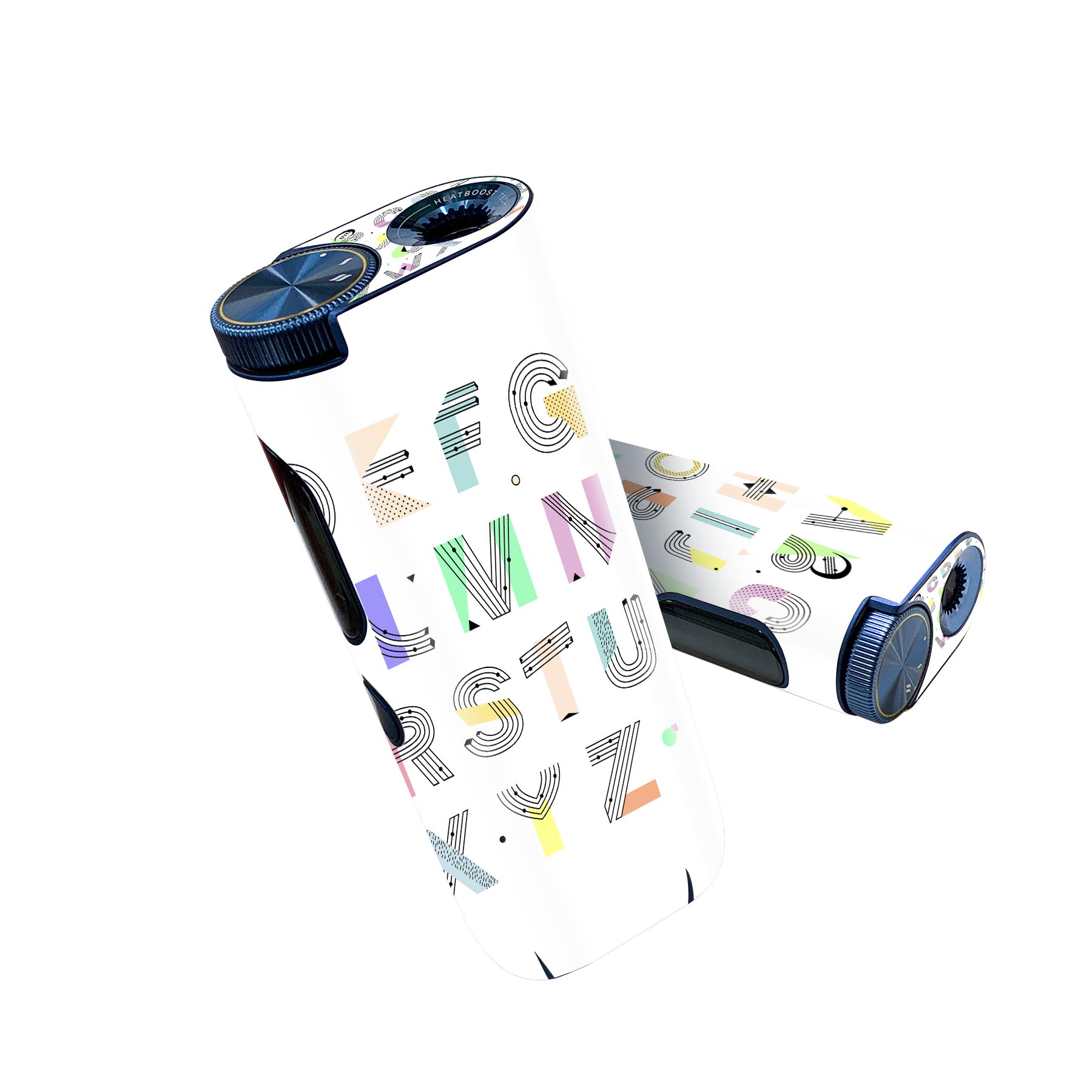 glo hyper pro 用 デザインスキンシール 側面2枚 天面3枚 セット 360°カバー ケース 保護 グロー ハイ..