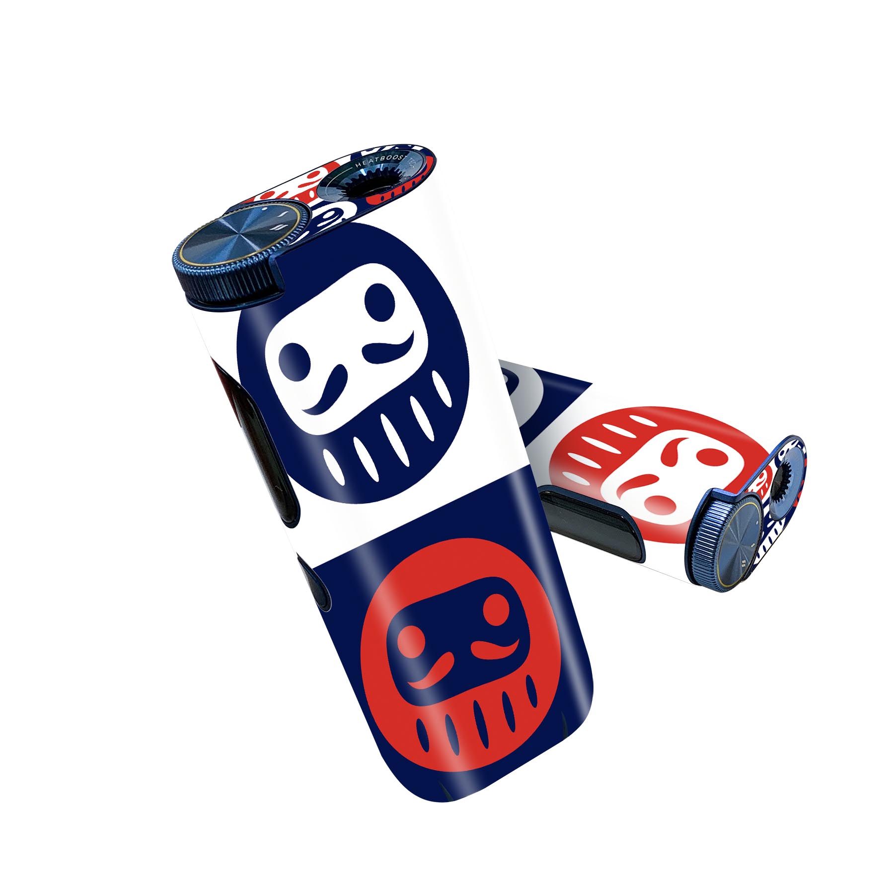 glo hyper pro 用 デザインスキンシール 側面2枚 天面3枚 セット 360°カバー ケース 保護 グロー ハイ..