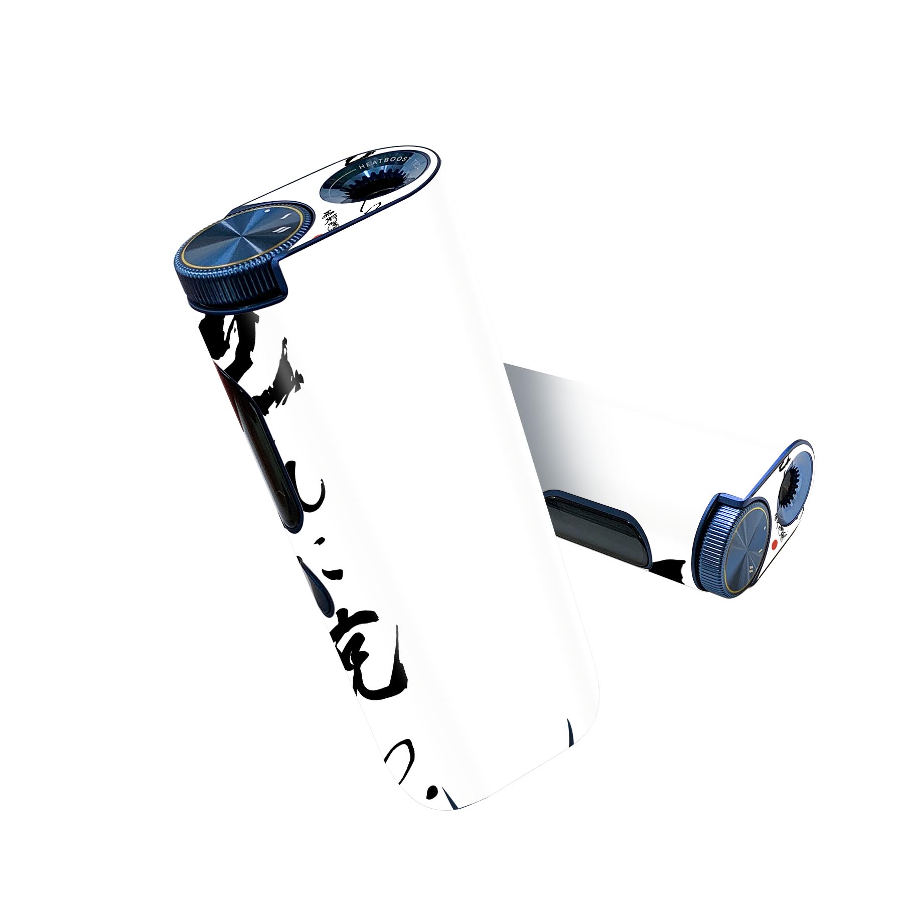 glo hyper pro 用 デザインスキンシール 側面2枚 天面3枚 セット 360°カバー ケース 保護 グロー ハイパー プロ グロウ ステッカー デコ アクセサリー 013377 漢字　文字　文