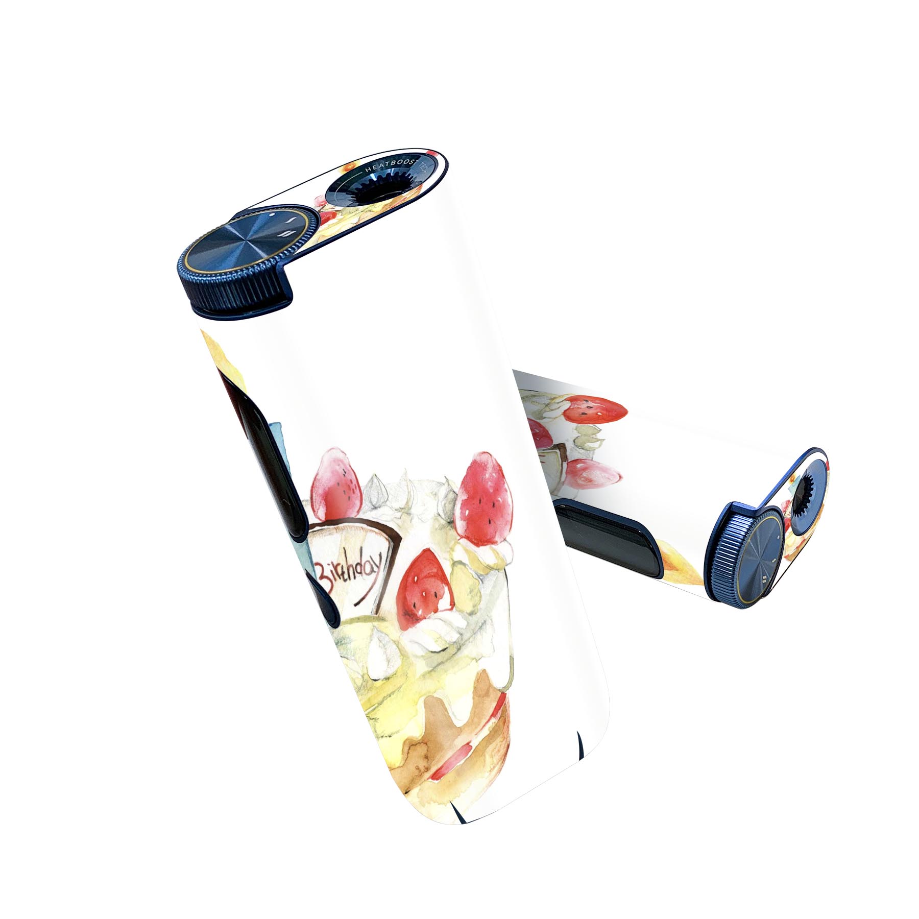 glo hyper pro 用 デザインスキンシール 側面2枚 天面3枚 セット 360°カバー ケース 保護 グロー ハイ..