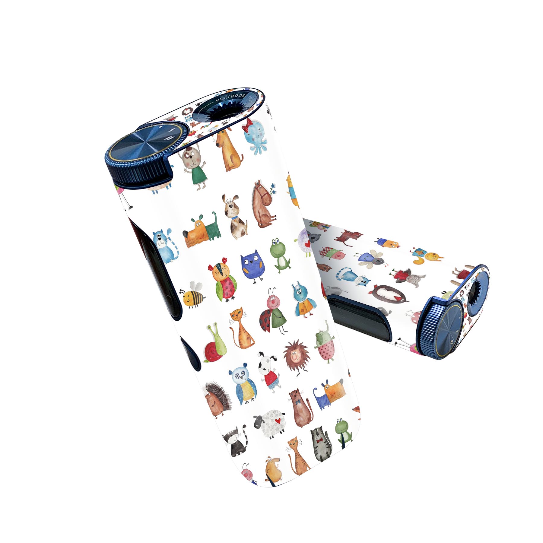 glo hyper pro 用 デザインスキンシール 側面2枚 天面3枚 セット 360°カバー ケース 保護 グロー ハイ..