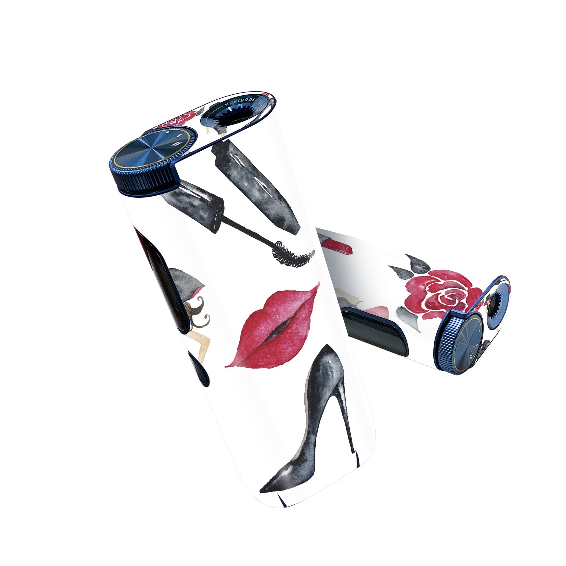 glo hyper pro 用 デザインスキンシール 側面2枚 天面3枚 セット 360°カバー ケース 保護 グロー ハイ..