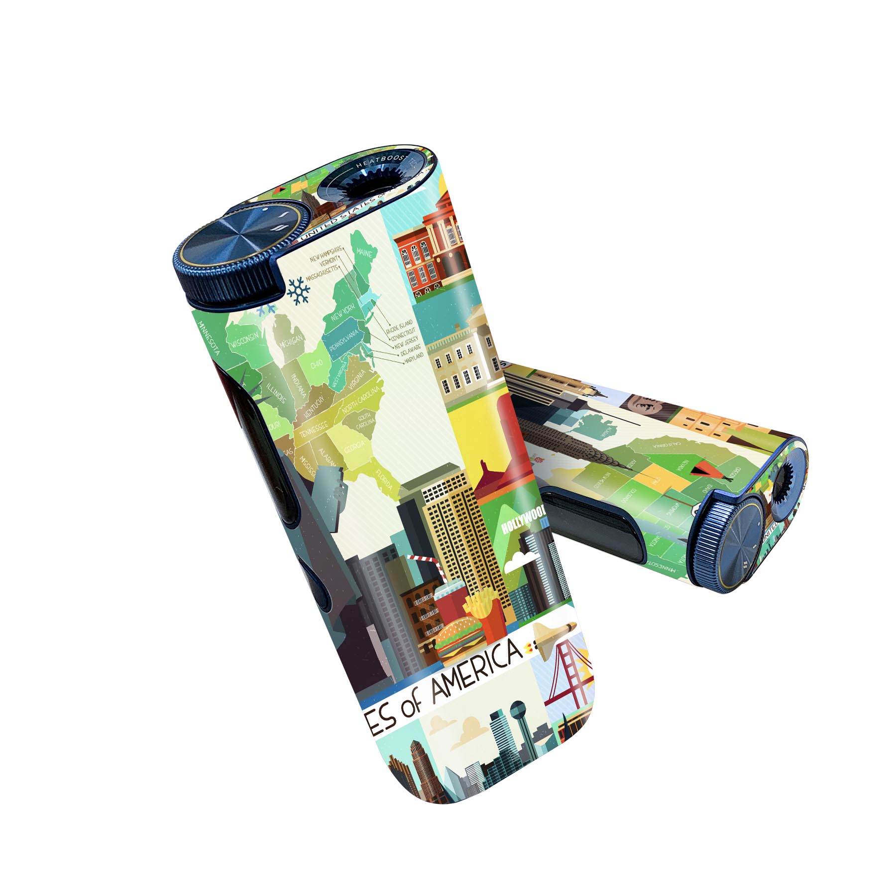 商品特徴・貼るだけでかんたん着せ替え、glo hyper pro 専用デザインスキンシール・高精細プリントで写真と遜色のない仕上がり！半光沢シートでしっとりツヤのある表現力・側面2枚に加え、天面3枚がセットで失敗しても安心！・ちょっとしたす...