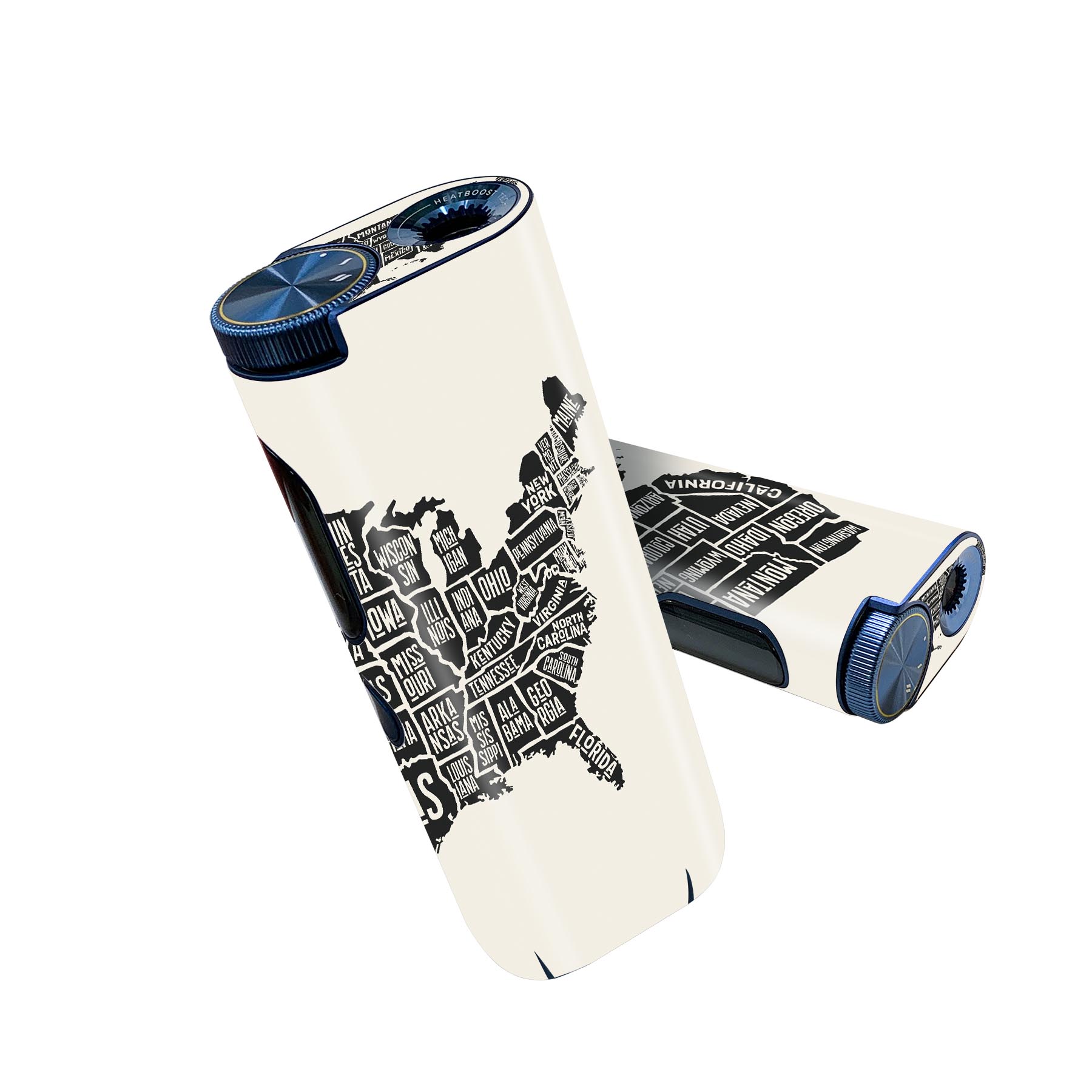 glo hyper pro 用 デザインスキンシール 側面2枚 天面3枚 セット 360°カバー ケース 保護 グロー ハイ..