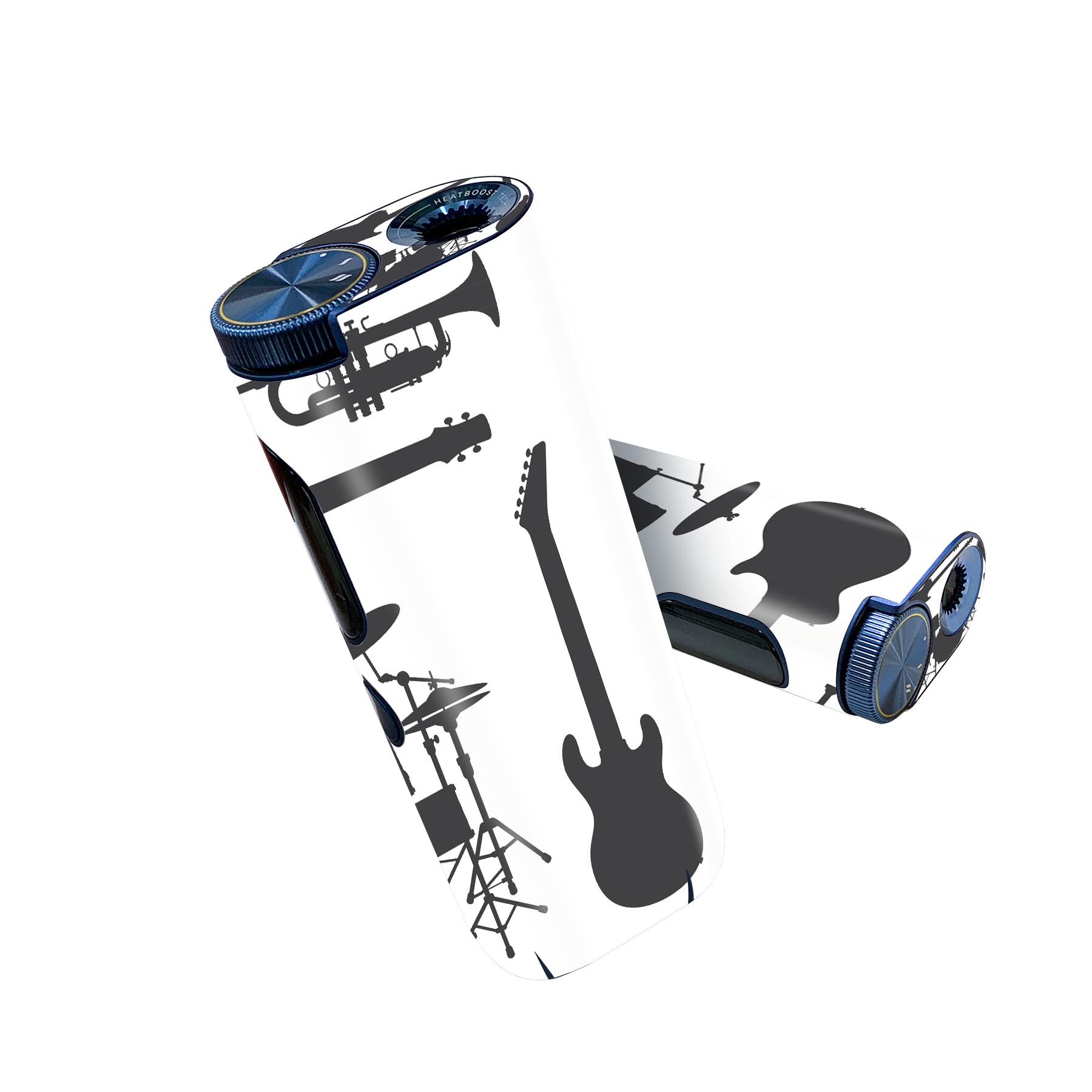 glo hyper pro 用 デザインスキンシール 側面2枚 天面3枚 セット 360°カバー ケース 保護 グロー ハイ..