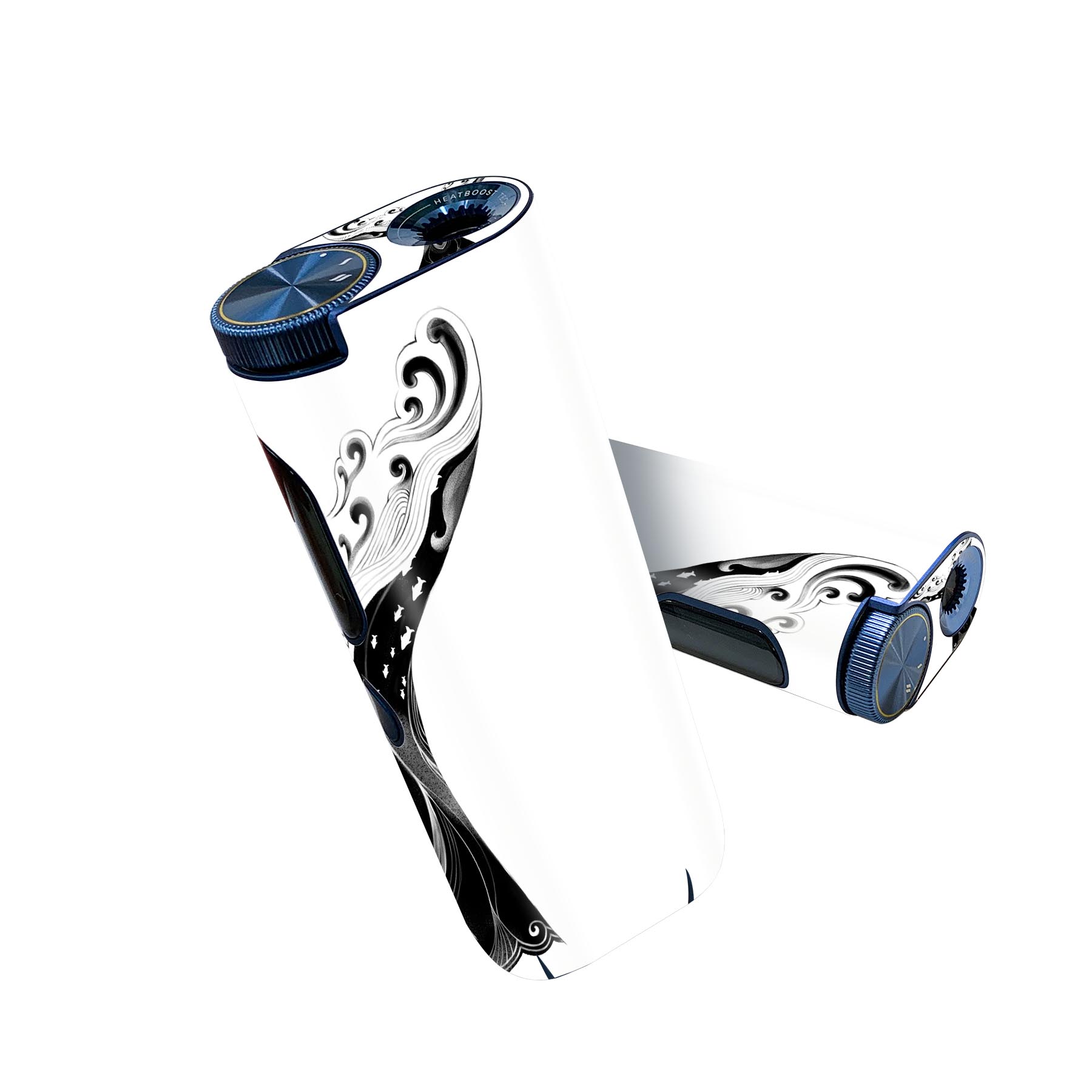 商品特徴・貼るだけでかんたん着せ替え、glo hyper pro 専用デザインスキンシール・高精細プリントで写真と遜色のない仕上がり！半光沢シートでしっとりツヤのある表現力・側面2枚に加え、天面3枚がセットで失敗しても安心！・ちょっとしたす...