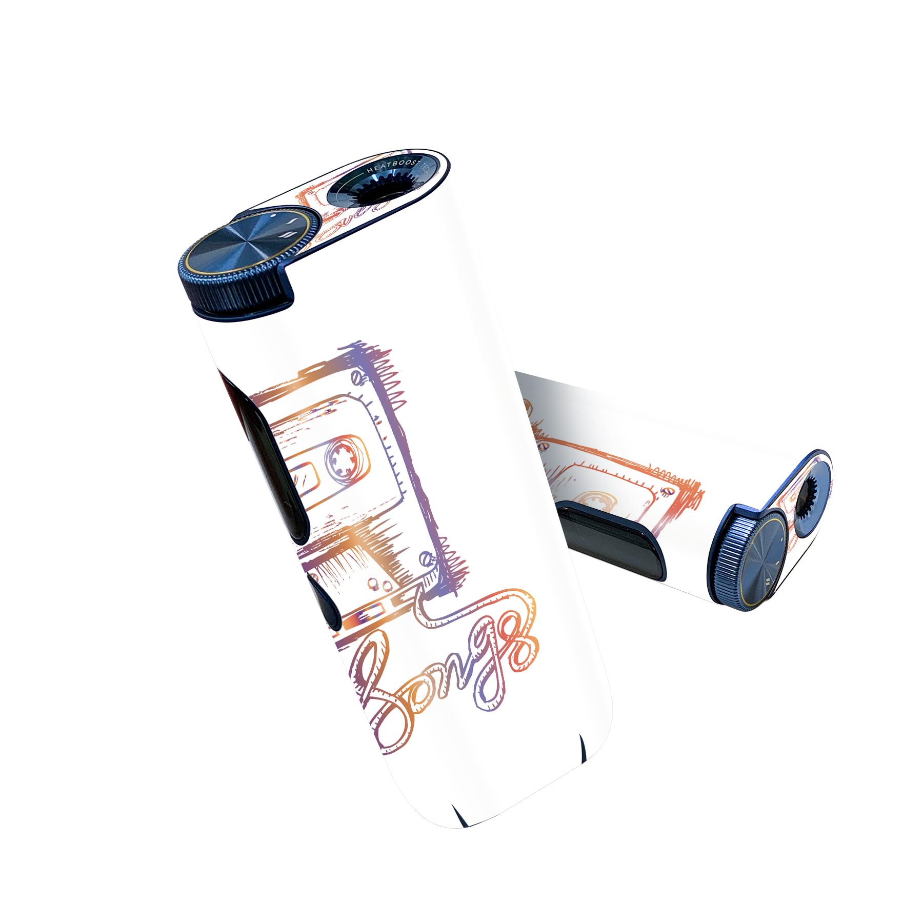 glo hyper pro 用 デザインスキンシール 側面2枚 天面3枚 セット 360°カバー ケース 保護 グロー ハイ..