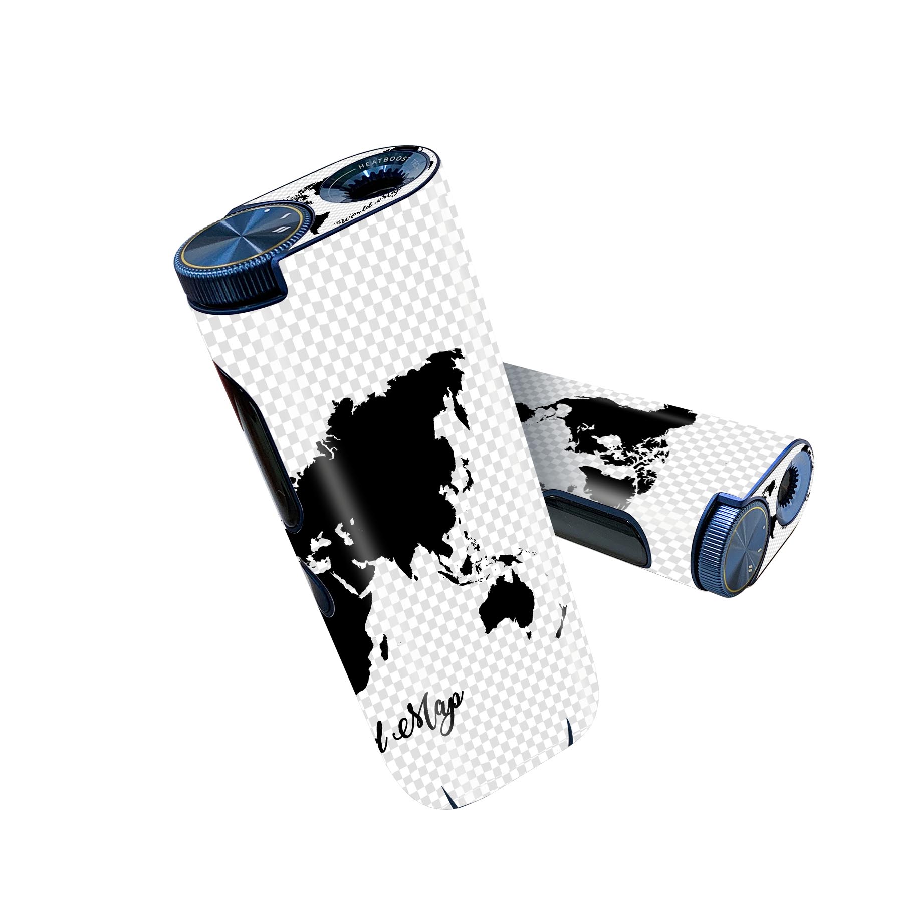 glo hyper pro 用 デザインスキンシール 側面2枚 天面3枚 セット 360°カバー ケース 保護 グロー ハイ..