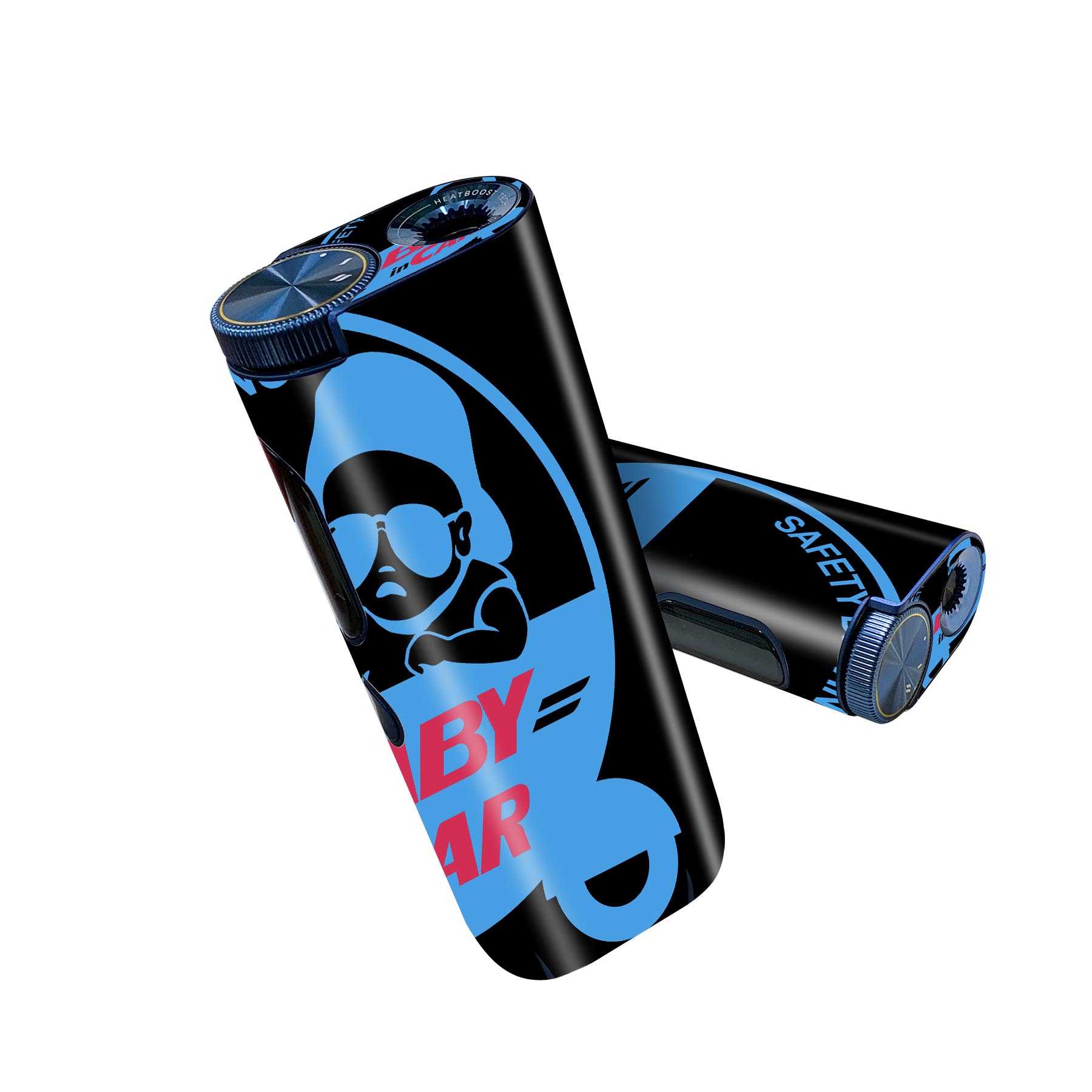 glo hyper pro 用 デザインスキンシール 側面2枚 天面3枚 セット 360°カバー ケース 保護 グロー ハイ..