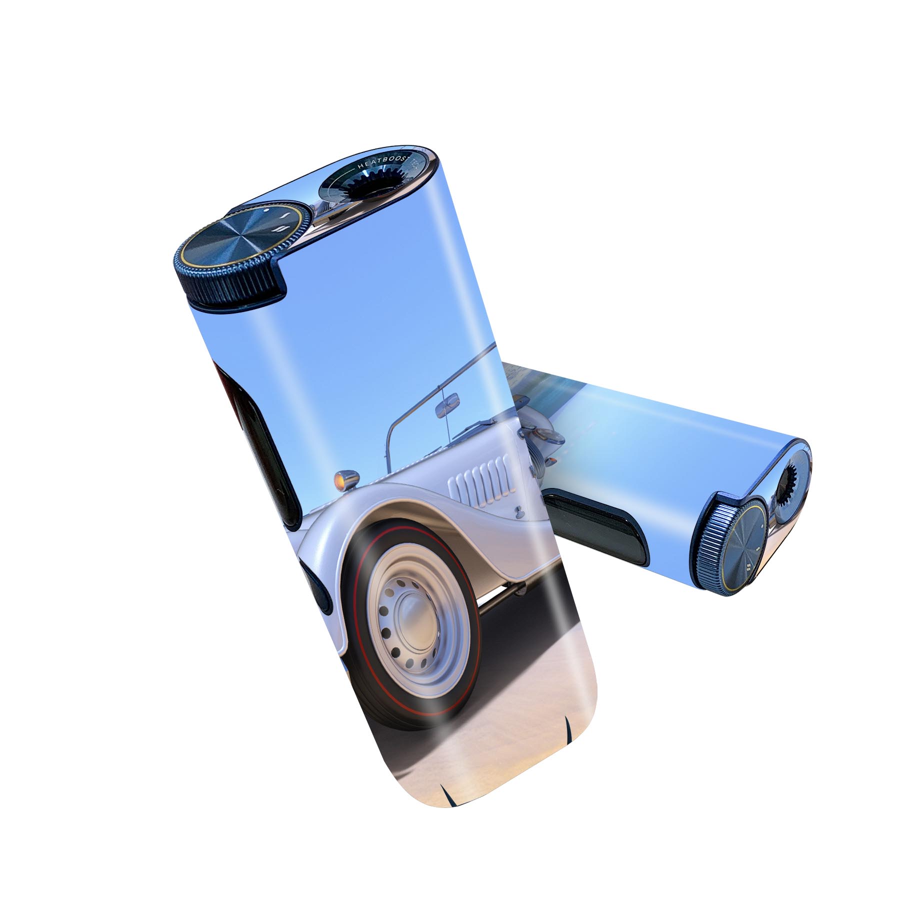 glo hyper pro 用 デザインスキンシール 側面2枚 天面3枚 セット 360°カバー ケース 保護 グロー ハイ..