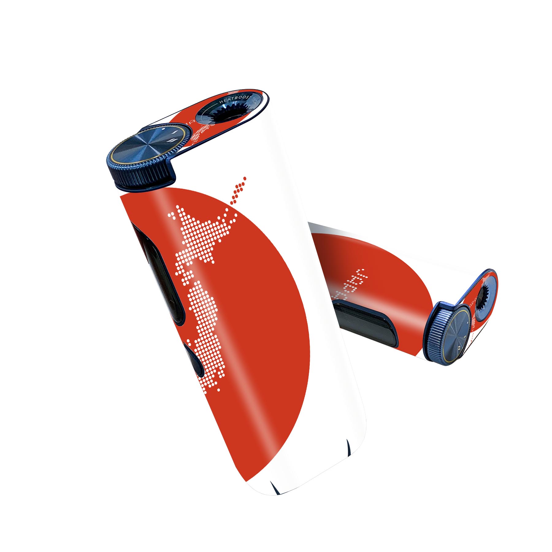 glo hyper pro 用 デザインスキンシール 側面2枚 天面3枚 セット 360°カバー ケース 保護 グロー ハイ..