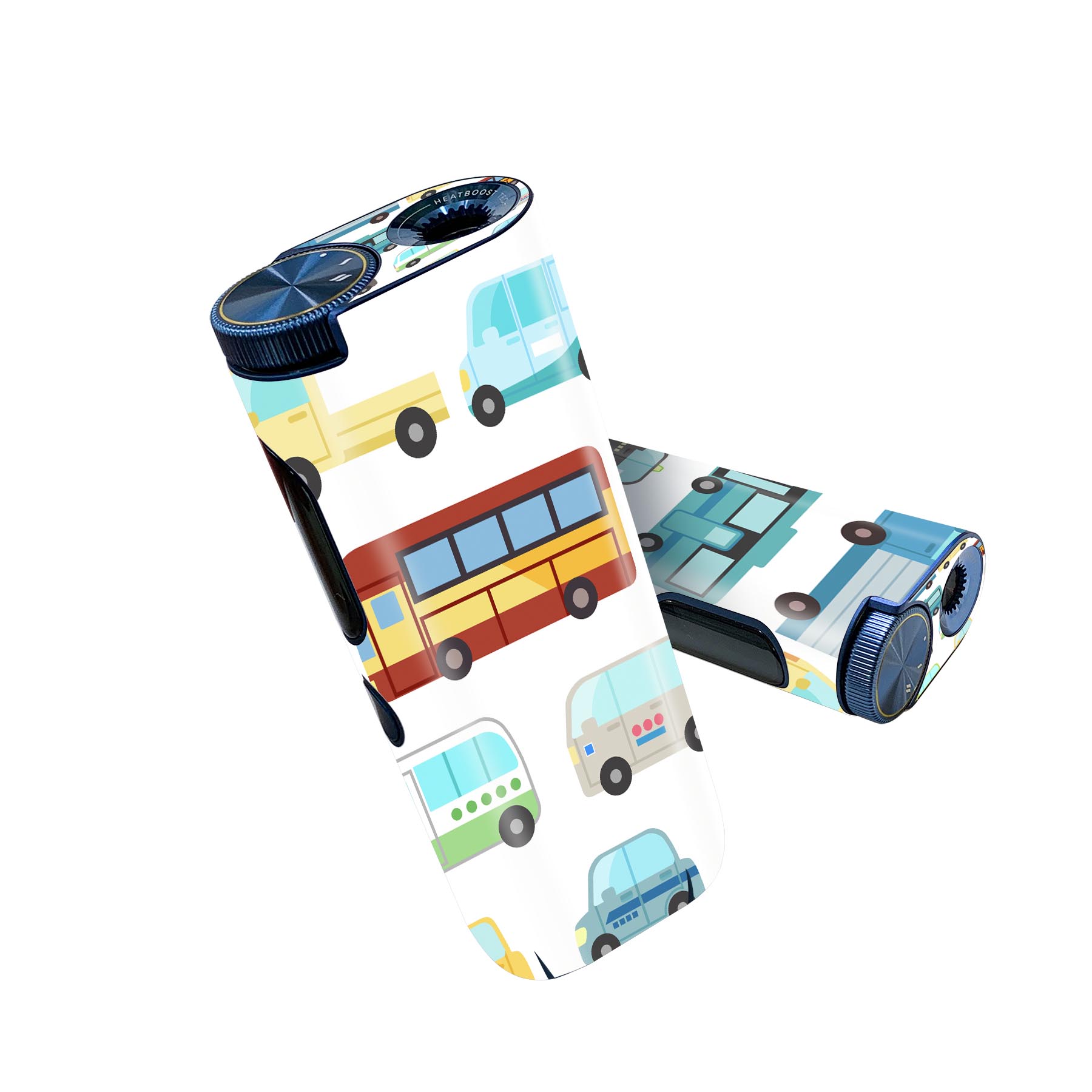 glo hyper pro 用 デザインスキンシール 側面2枚 天面3枚 セット 360°カバー ケース 保護 グロー ハイ..