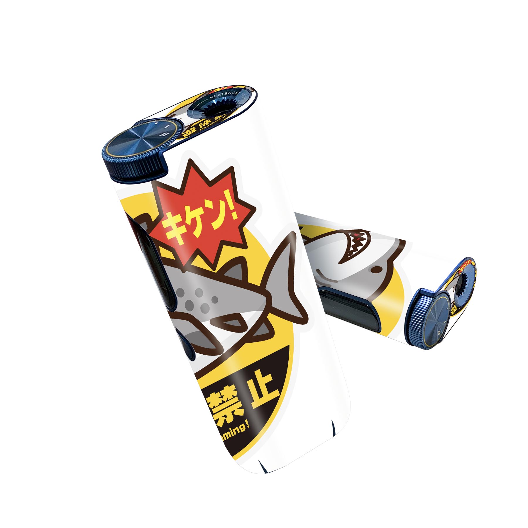 glo hyper pro 用 デザインスキンシール 側面2枚 天面3枚 セット 360°カバー ケース 保護 グロー ハイ..