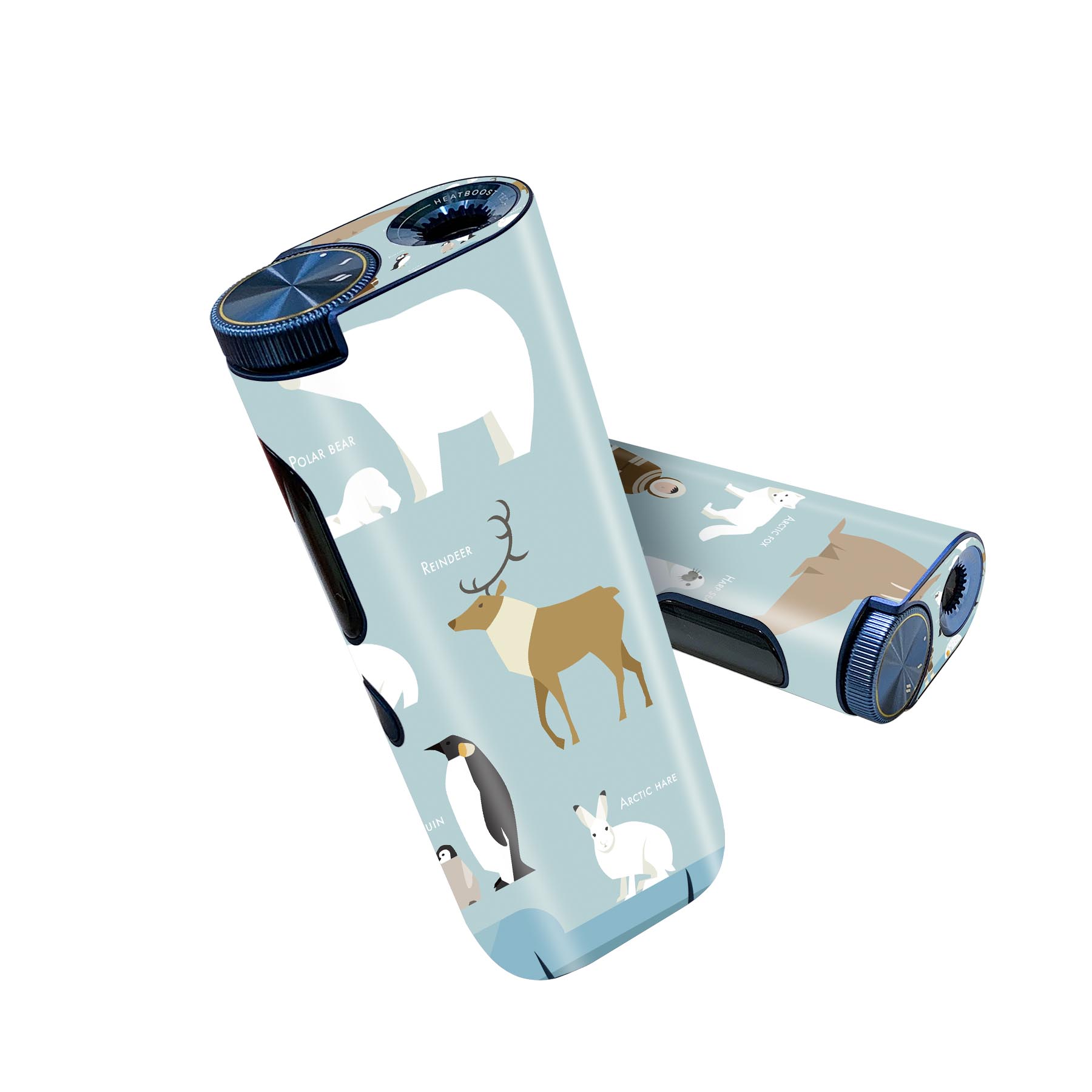 glo hyper pro 用 デザインスキンシール 側面2枚 天面3枚 セット 360°カバー ケース 保護 グロー ハイ..