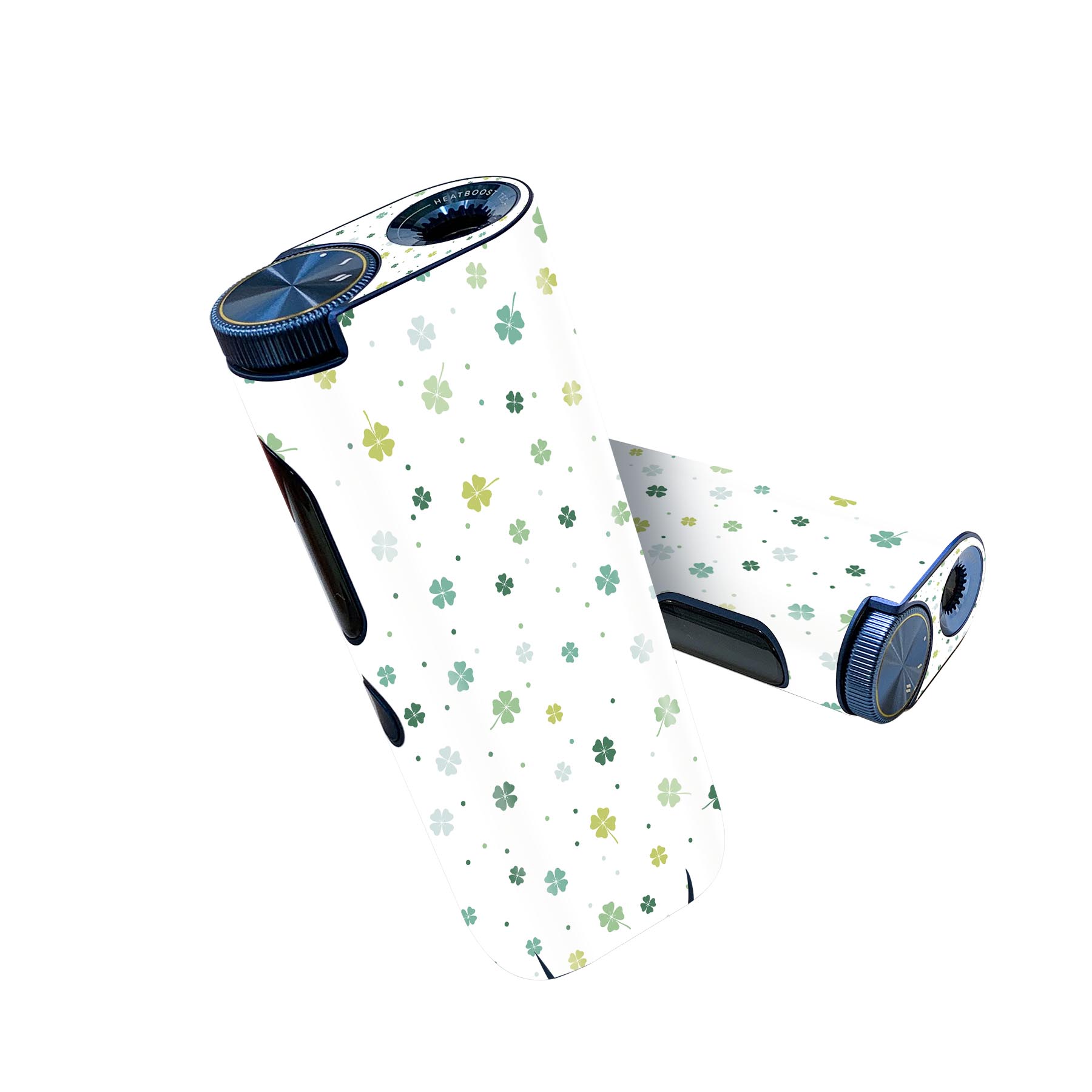 glo hyper pro 用 デザインスキンシール 側面2枚 天面3枚 セット 360°カバー ケース 保護 グロー ハイパー プロ グロウ ステッカー デコ アクセサリー 016495 木 緑 自然 植物 樹木 クローバー