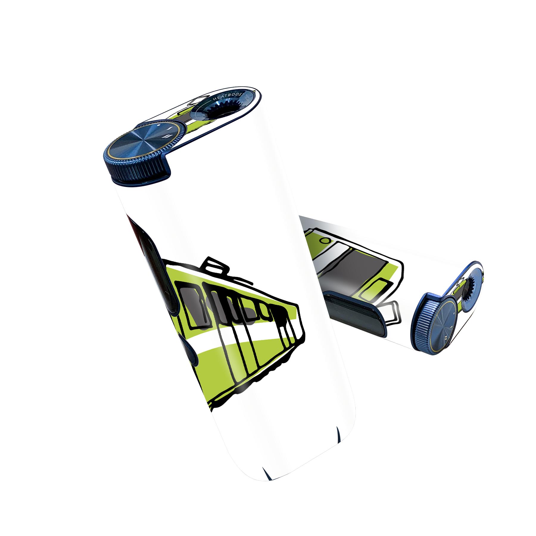 glo hyper pro 用 デザインスキンシール 側面2枚 天面3枚 セット 360°カバー ケース 保護 グロー ハイ..