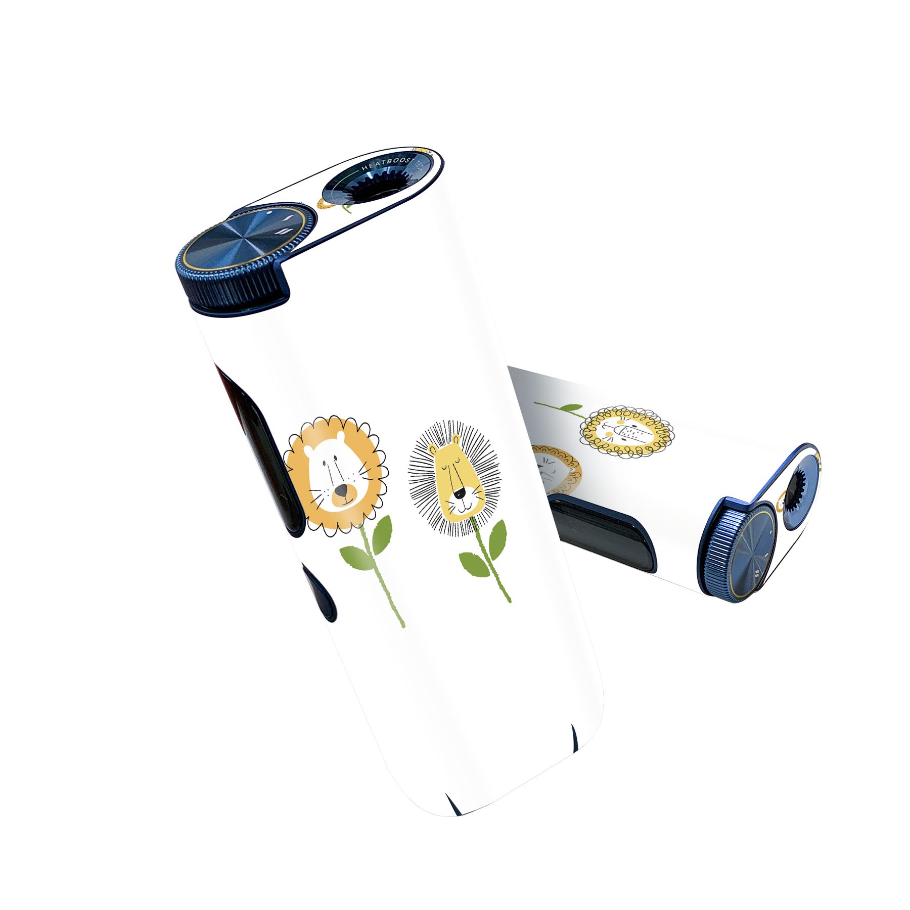 glo hyper pro 用 デザインスキンシール 側面2枚 天面3枚 セット 360°カバー ケース 保護 グロー ハイ..