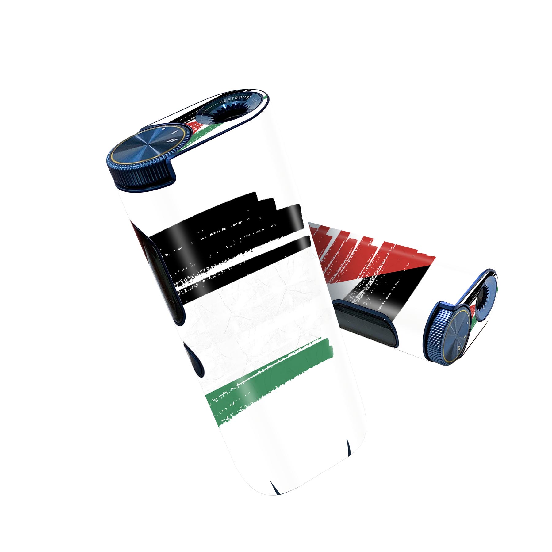 glo hyper pro 用 デザインスキンシール 側面2枚 天面3枚 セット 360°カバー ケース 保護 グロー ハイパー プロ グロウ ステッカー デコ アクセサリー 018532 palestine パレスチナ