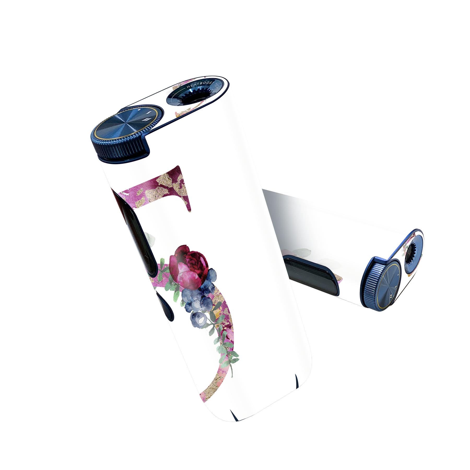 glo hyper pro 用 デザインスキンシール 側面2枚 天面3枚 セット 360°カバー ケース 保護 グロー ハイパー プロ グロウ ステッカー デコ アクセサリー 019684 文字 5