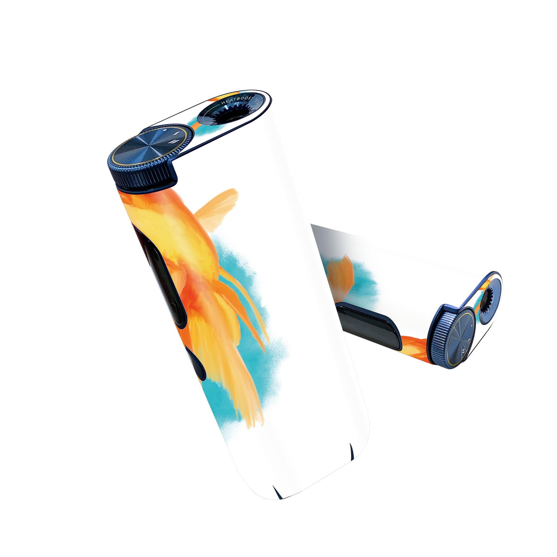 glo hyper pro 用 デザインスキンシール 側面2枚 天面3枚 セット 360°カバー ケース 保護 グロー ハイ..