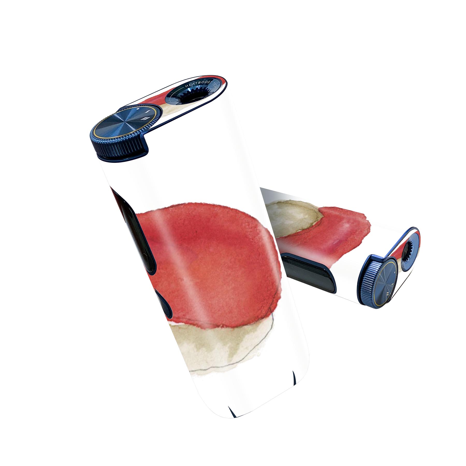 glo hyper pro 用 デザインスキンシール 側面2枚 天面3枚 セット 360°カバー ケース 保護 グロー ハイ..