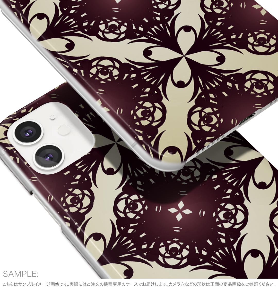 iPhone16 6.1インチ 専用 各キャリア iPhone 16 共通対応 ハード ケース iphone16 対応 ケース カバー ハードケース 000402 ペイズリー　ダマスク　花